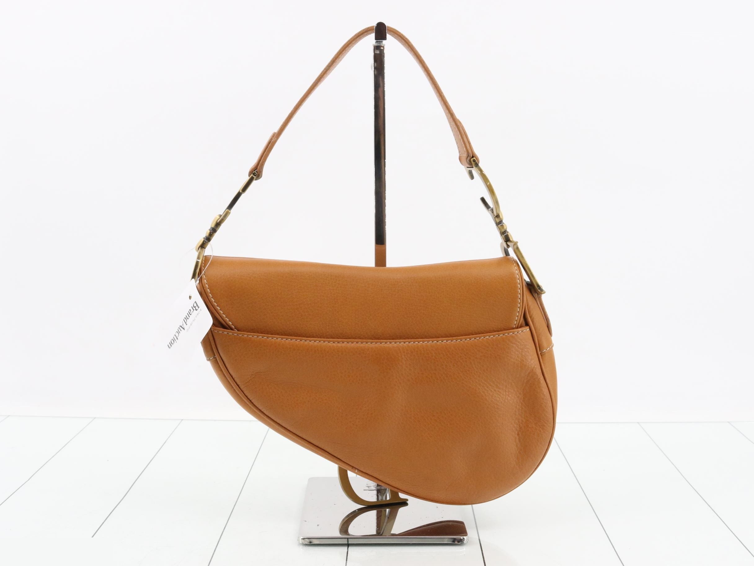 Saddlebag, Leather, Brown, Shoulder Bag — view 2