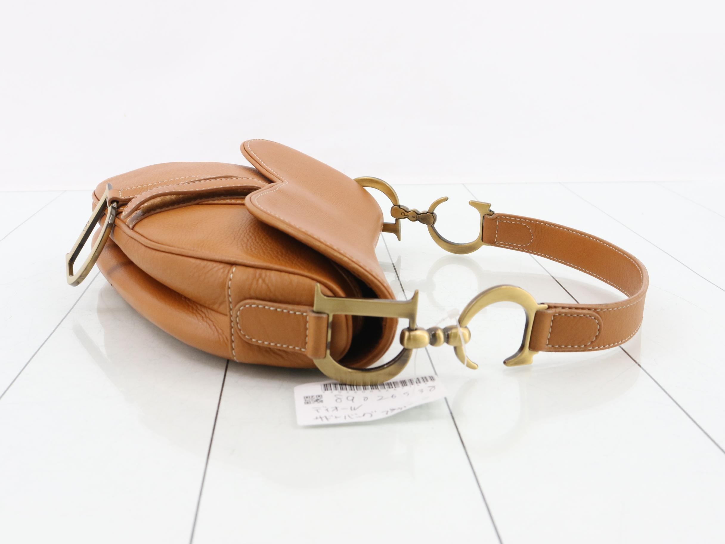 Saddlebag, Leather, Brown, Shoulder Bag — view 3