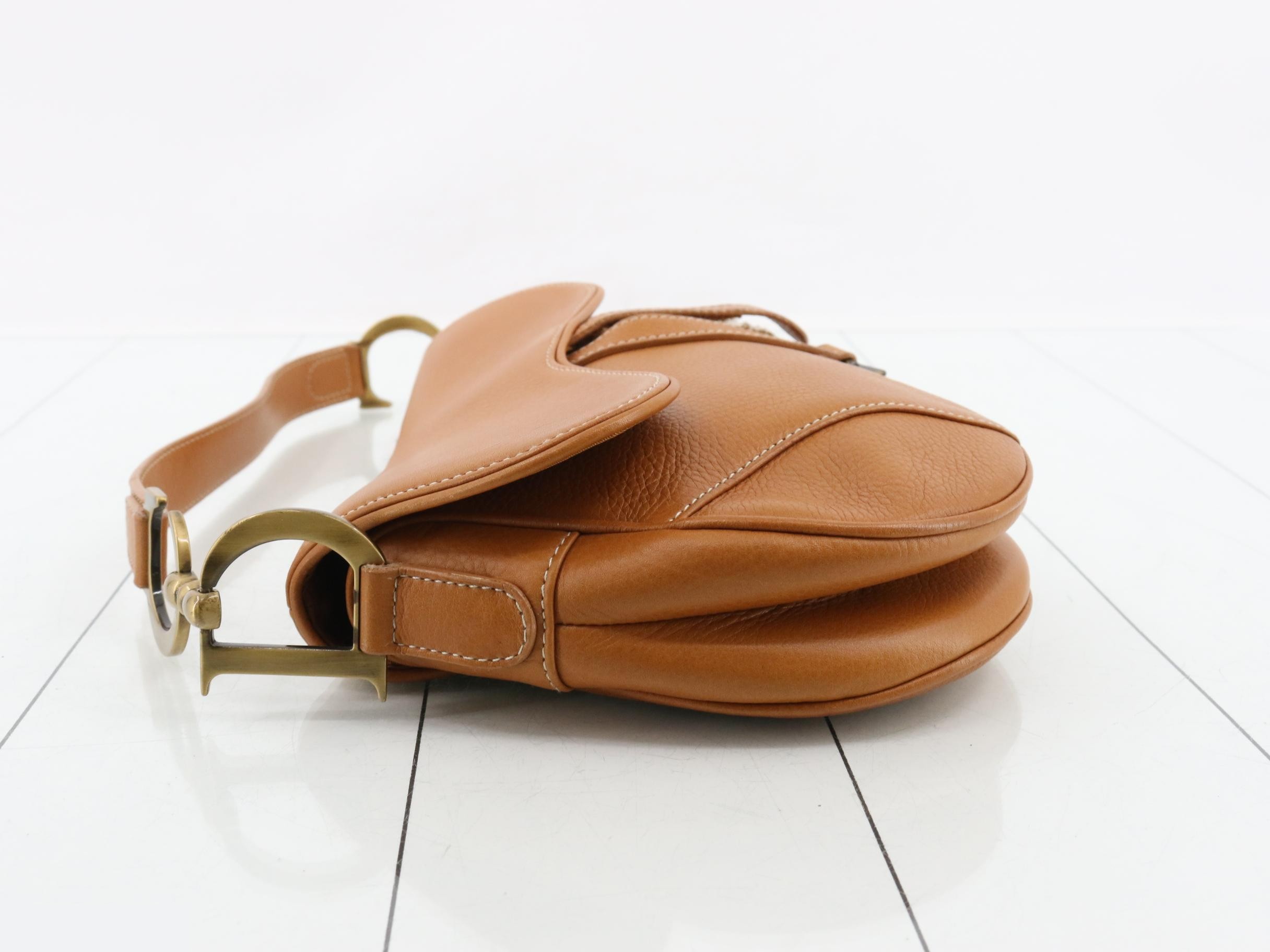 Saddlebag, Leather, Brown, Shoulder Bag — view 4