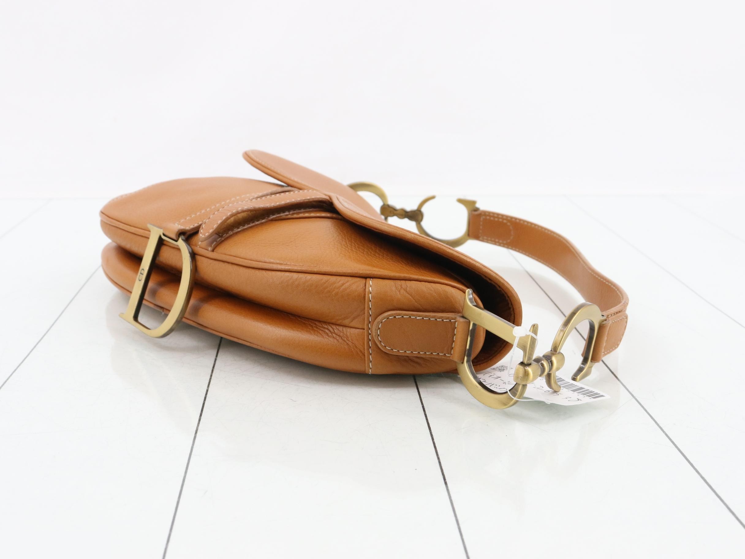 Saddlebag, Leather, Brown, Shoulder Bag — view 6