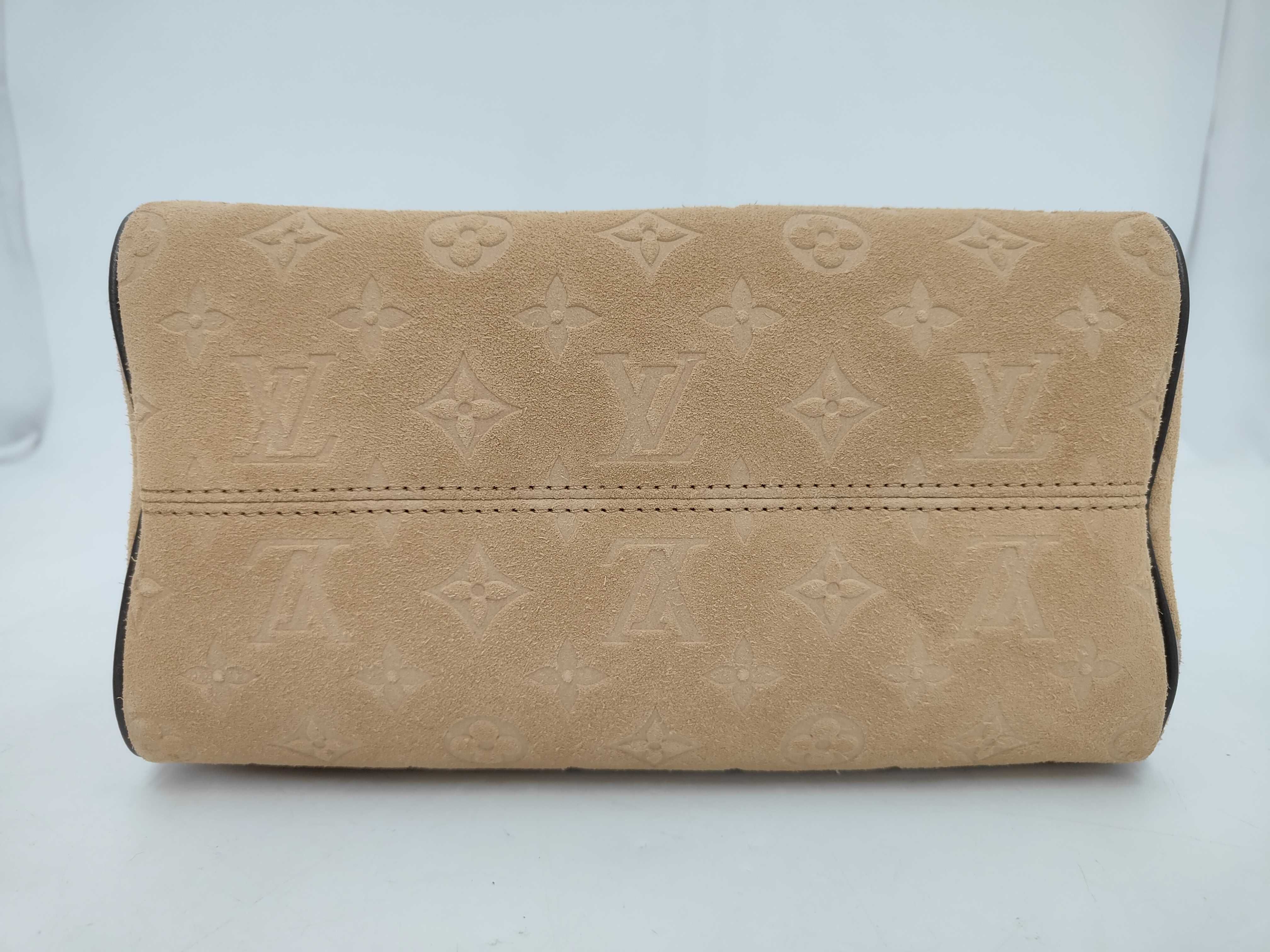 Monogram Suede M2A383 Speedy Bandoulière 25 RFID Verified Handbag — view 6
