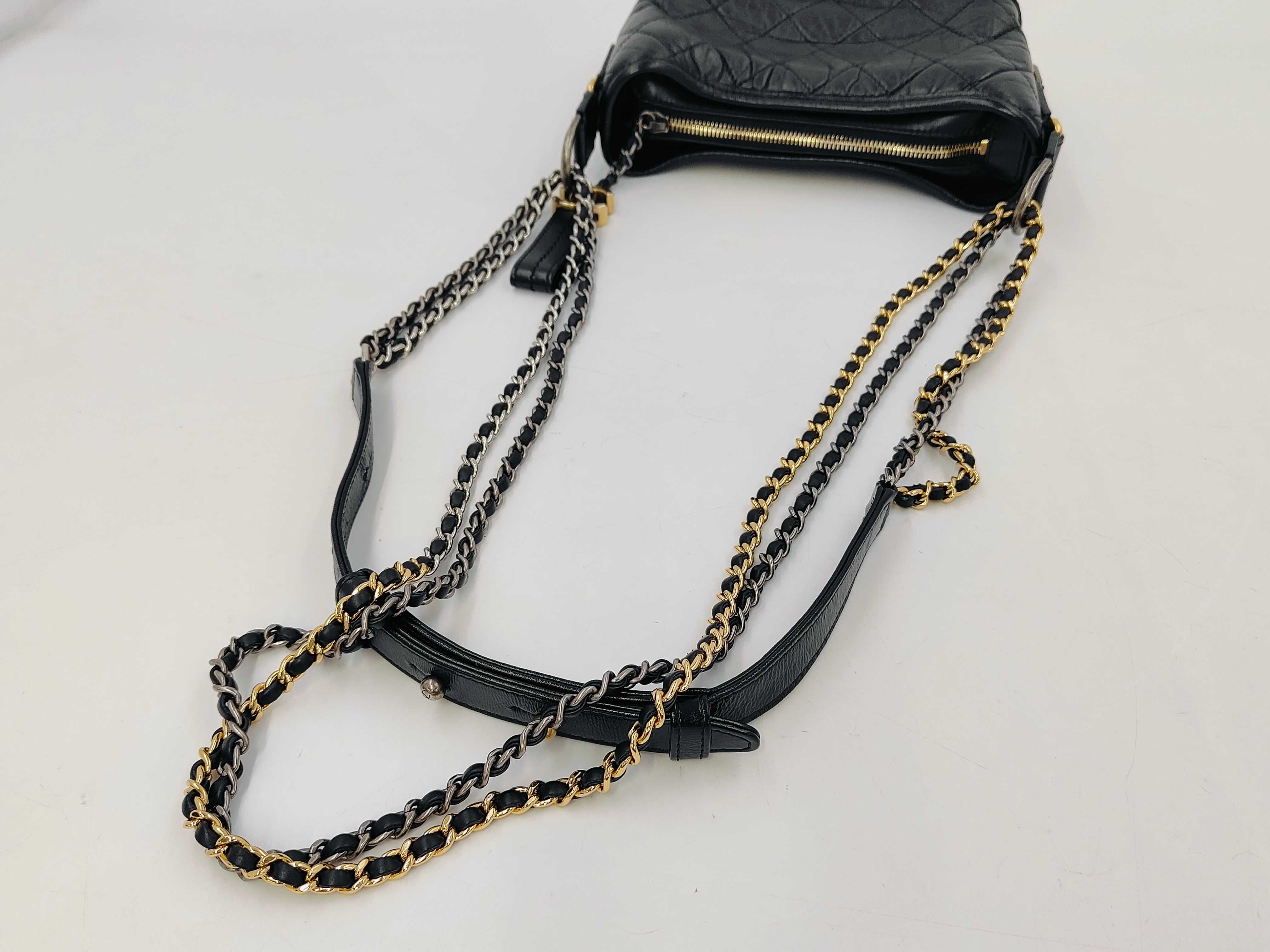 Gabrielle Shoulder Bag, Black — view 3