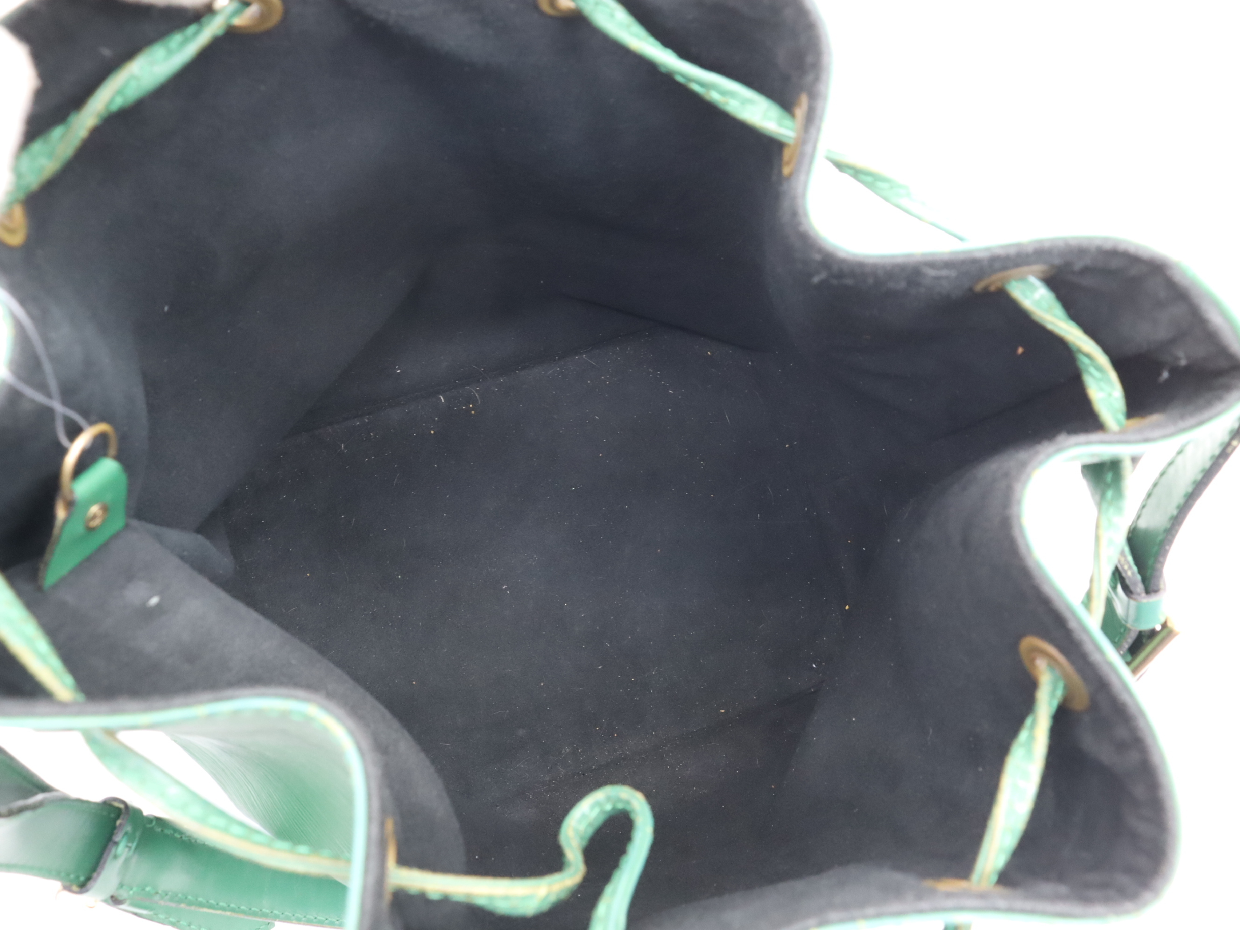 M44104 Epi Petit Noe Borneo Green Shoulder Bag — view 12