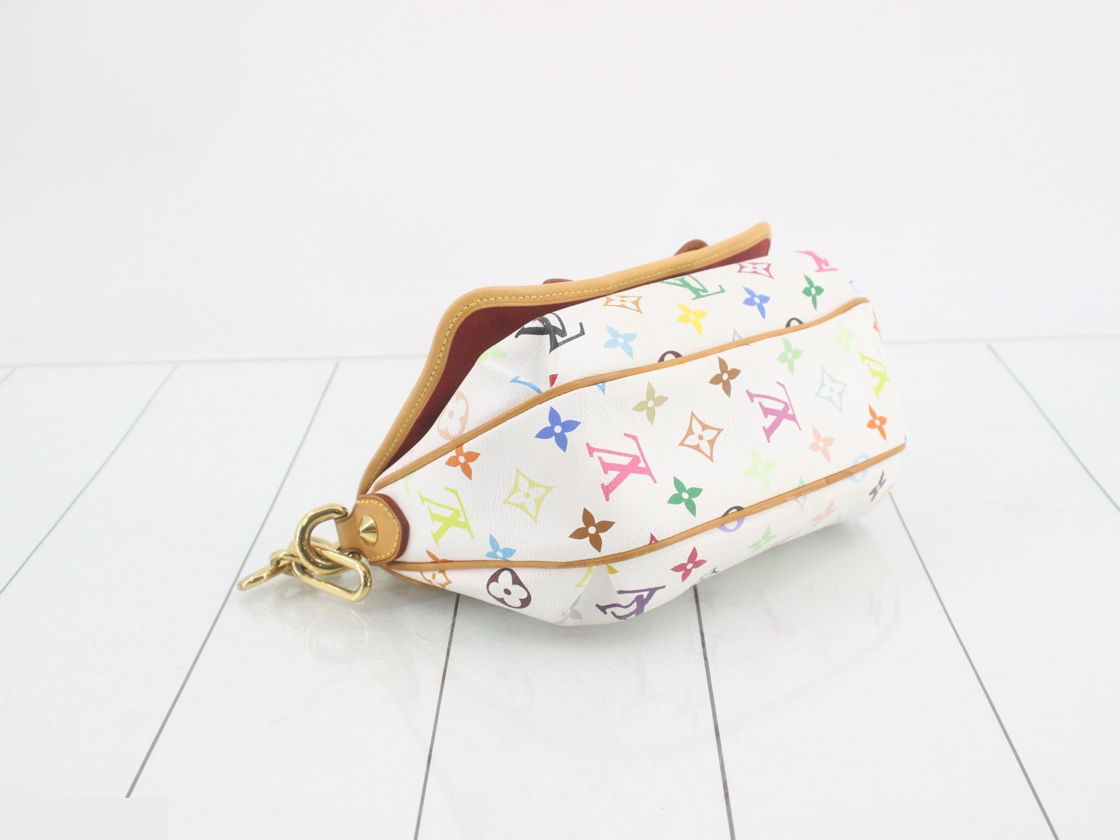 2011 Monogram Multicolor Blanc Patty — view 5