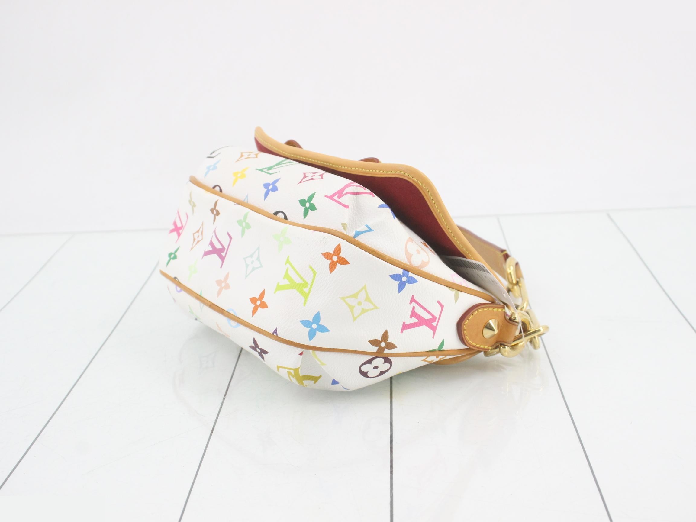 2011 Monogram Multicolor Blanc Patty — view 6