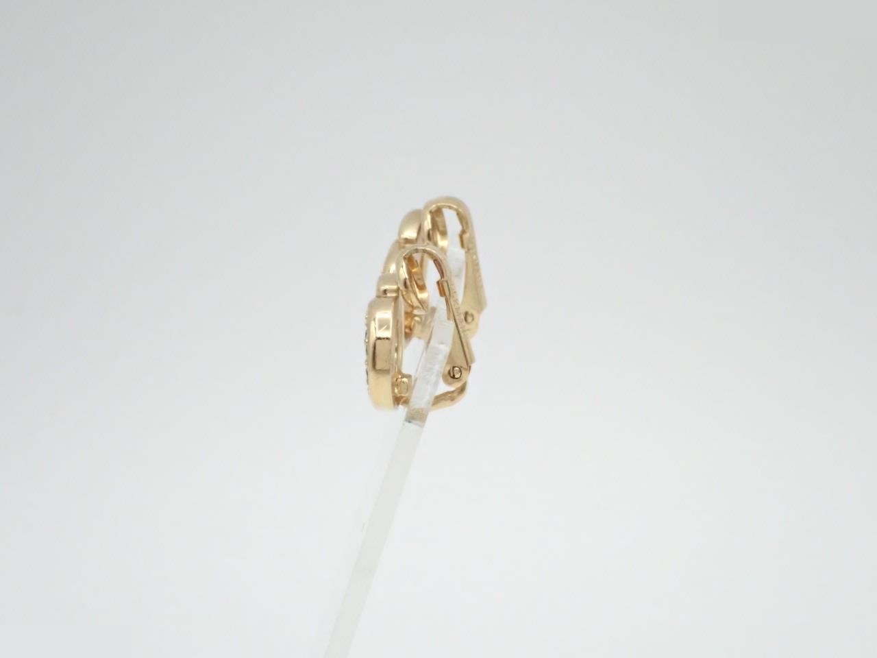 CD logo earrings — view 3