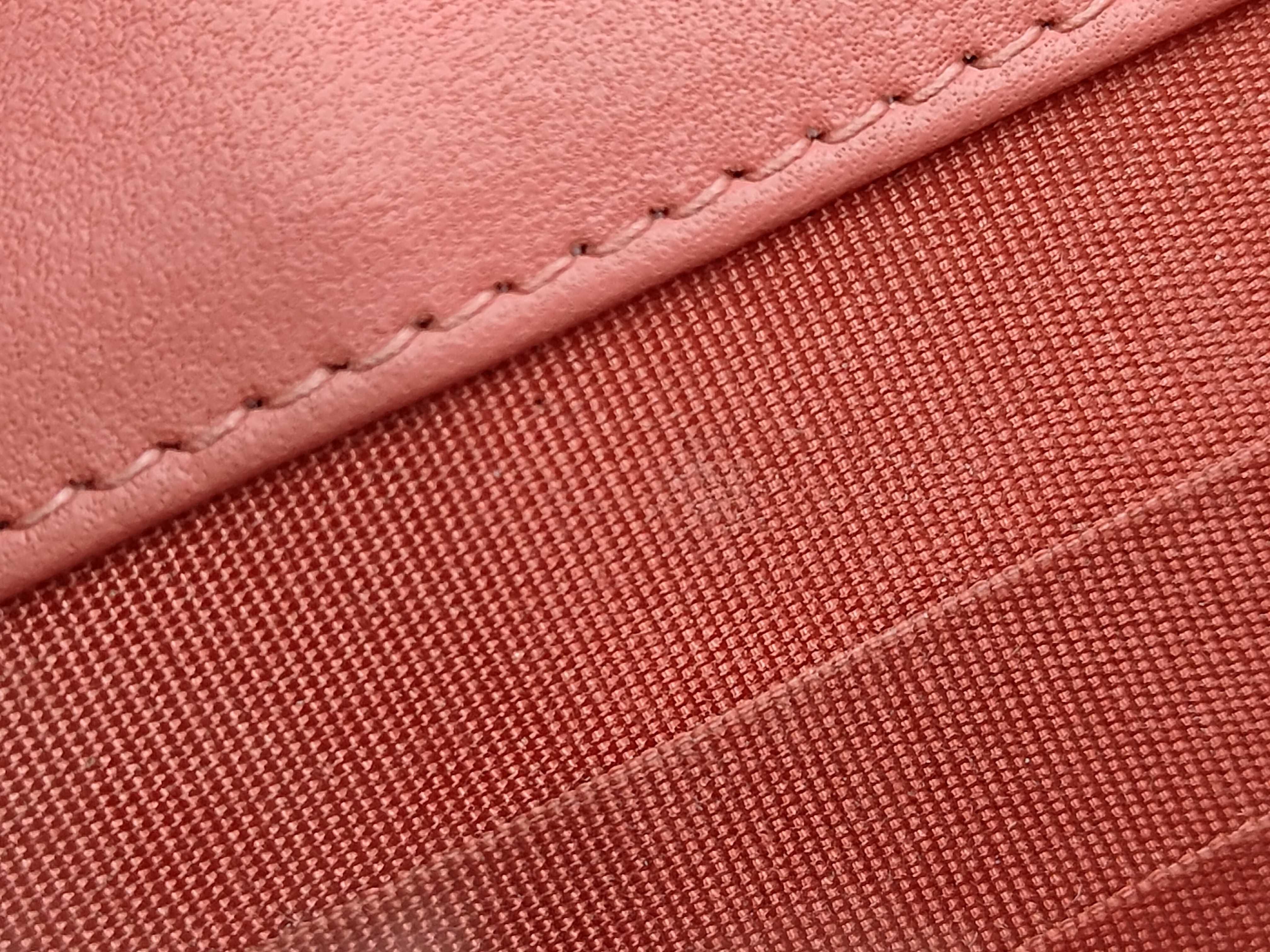 Chain Wallet Lambskin Pink Gold Shoulder Bag — view 15