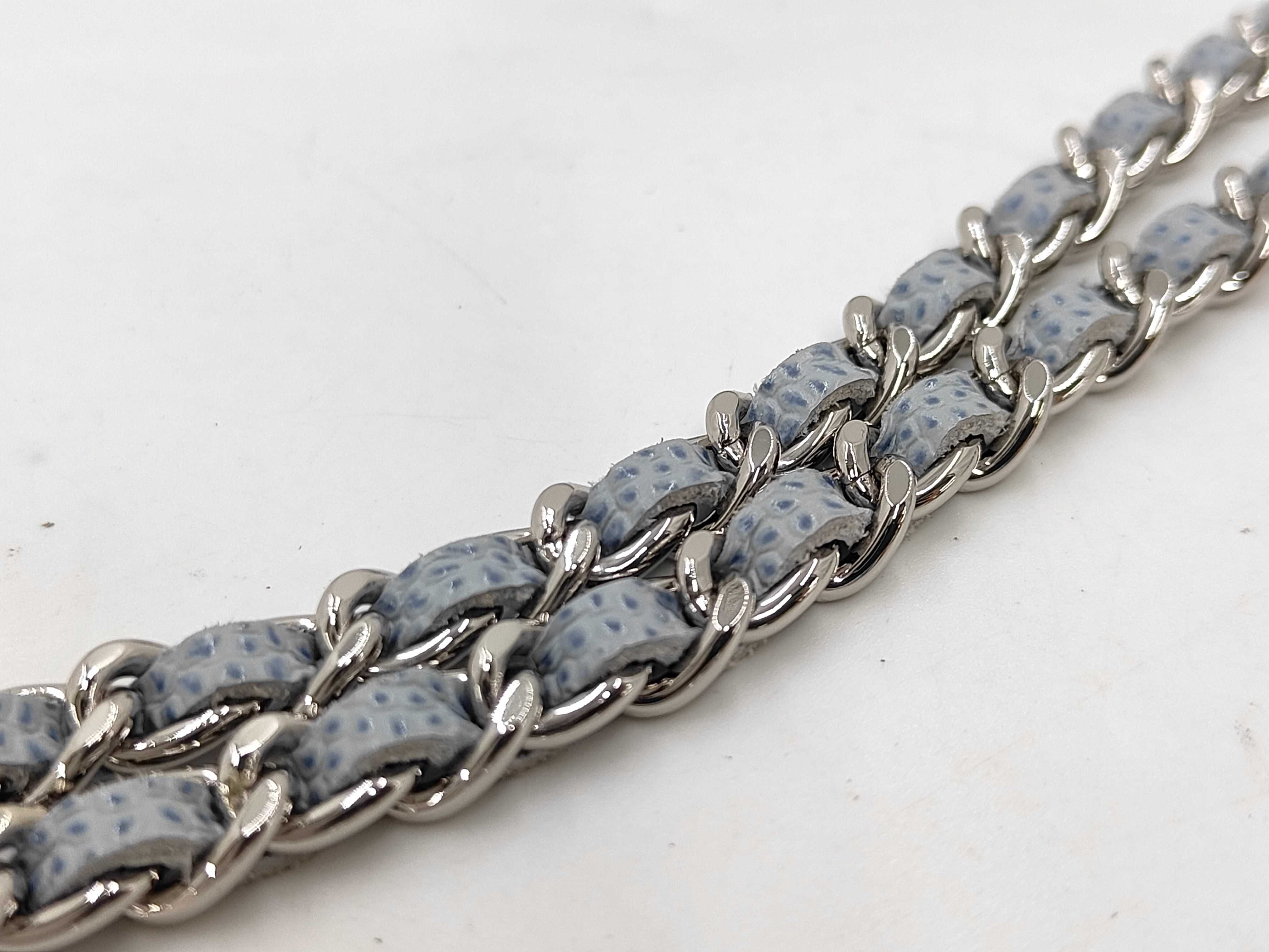 Chain Wallet, Rare Color: Light Blue, Shoulder Bag — view 4