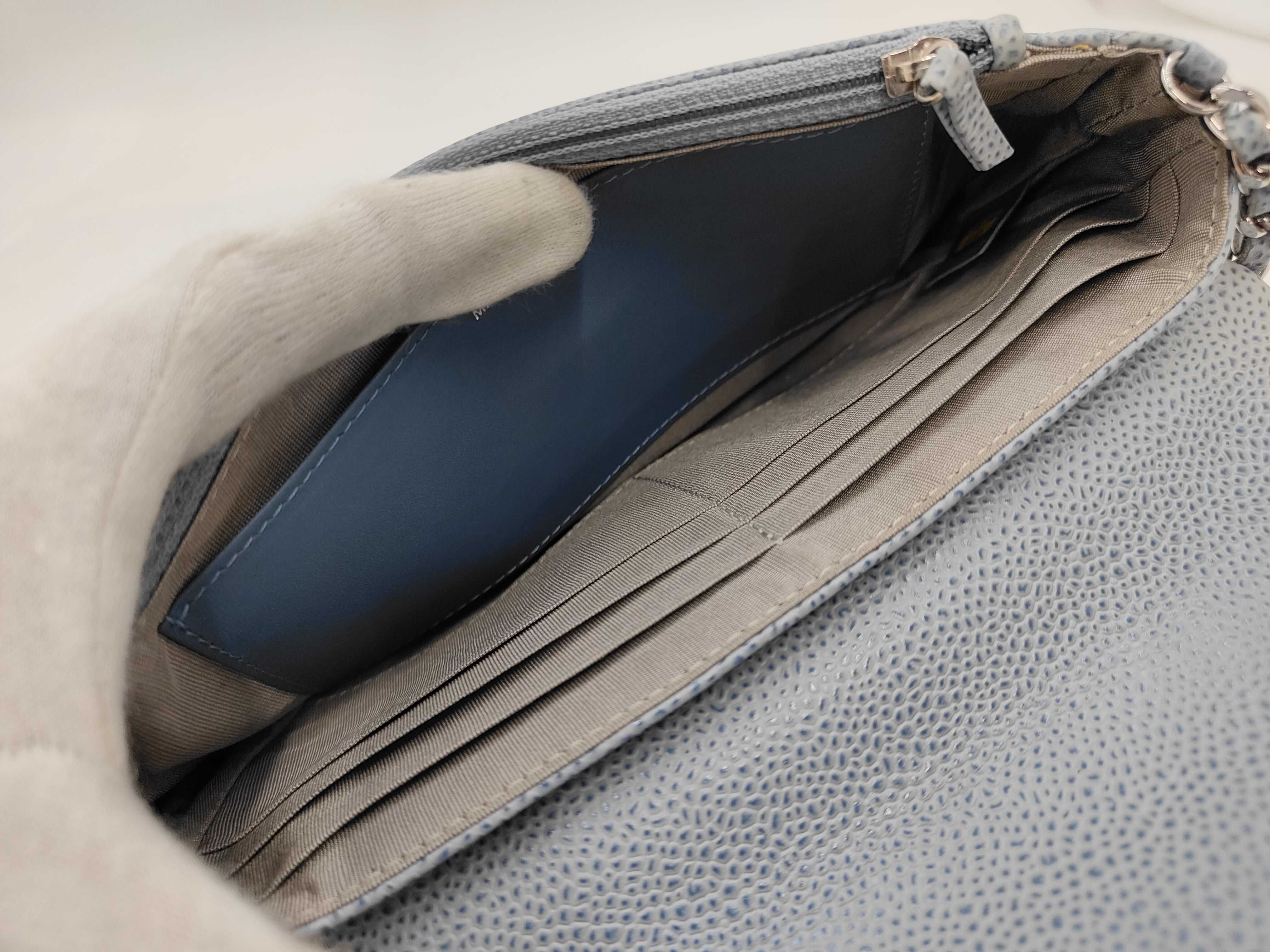 Chain Wallet, Rare Color: Light Blue, Shoulder Bag — view 8