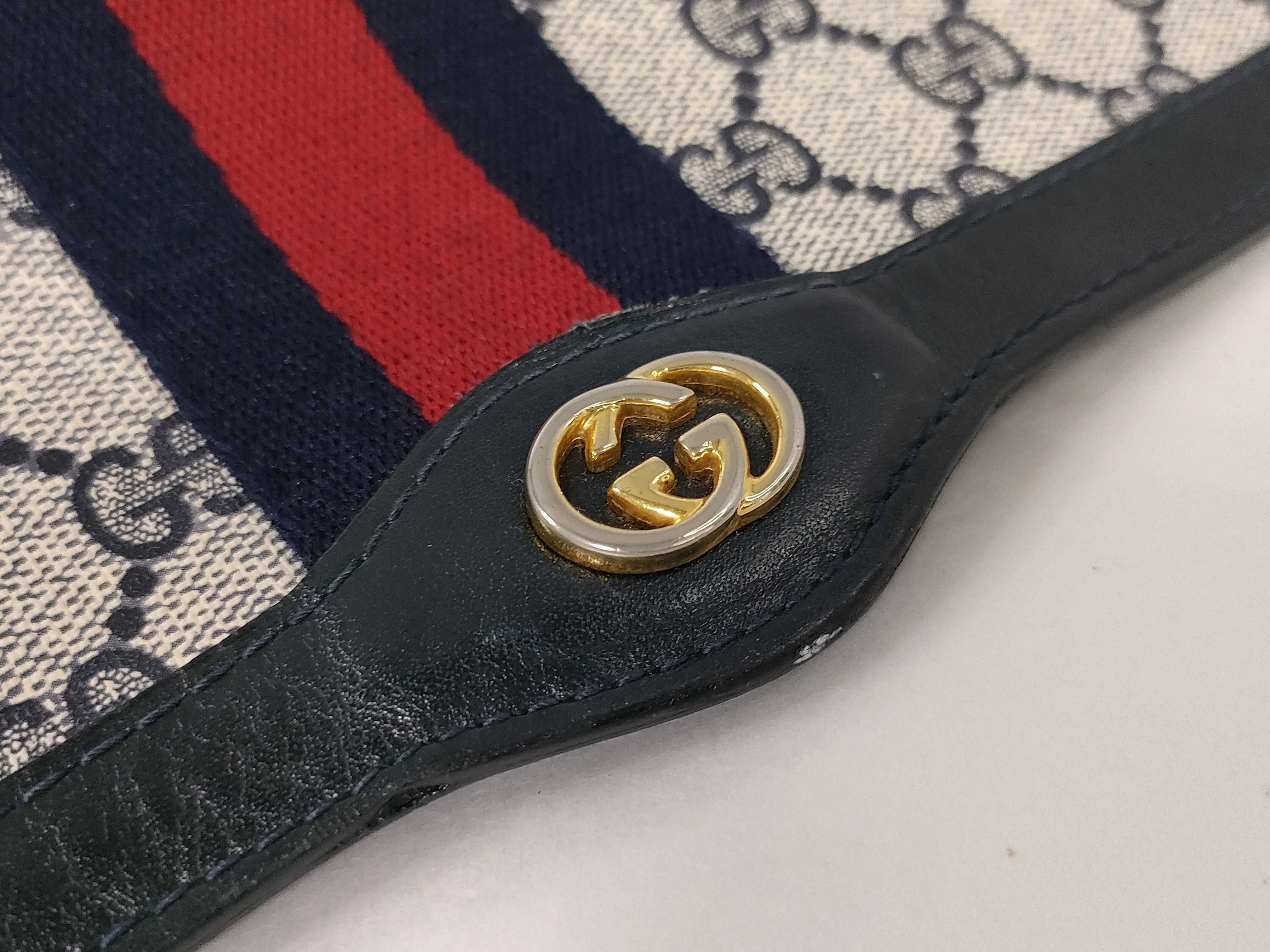 GG Supreme Gucci Supreme Canvas Clutch Bag — view 11