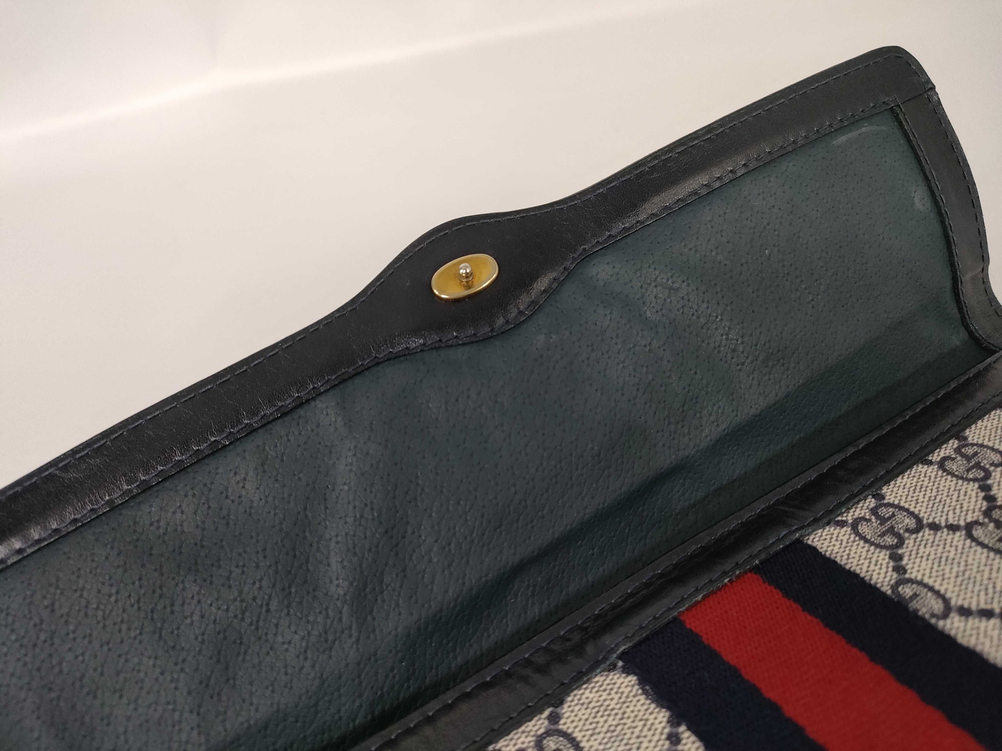 GG Supreme Gucci Supreme Canvas Clutch Bag — view 5
