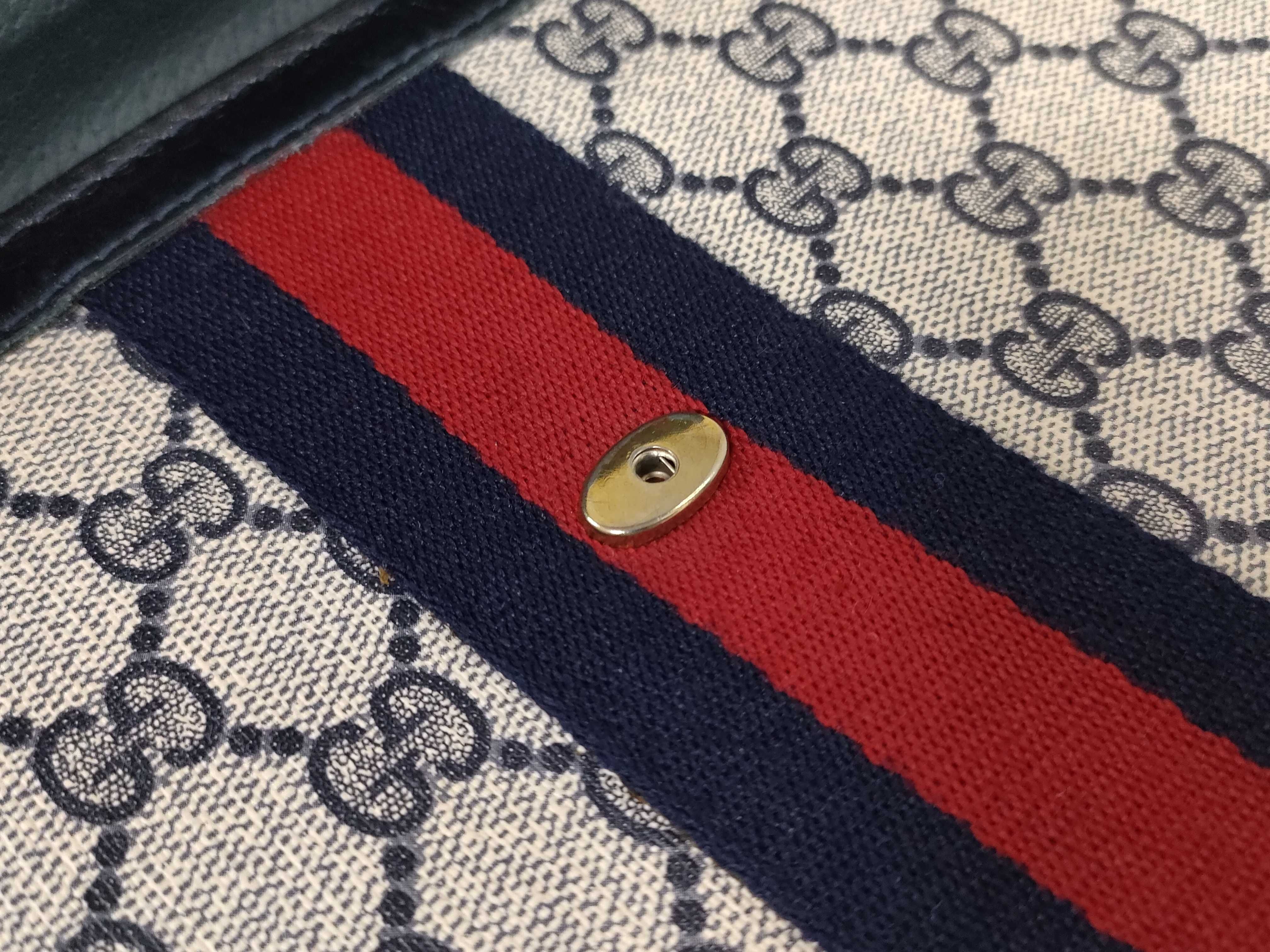 GG Supreme Gucci Supreme Canvas Clutch Bag — view 9