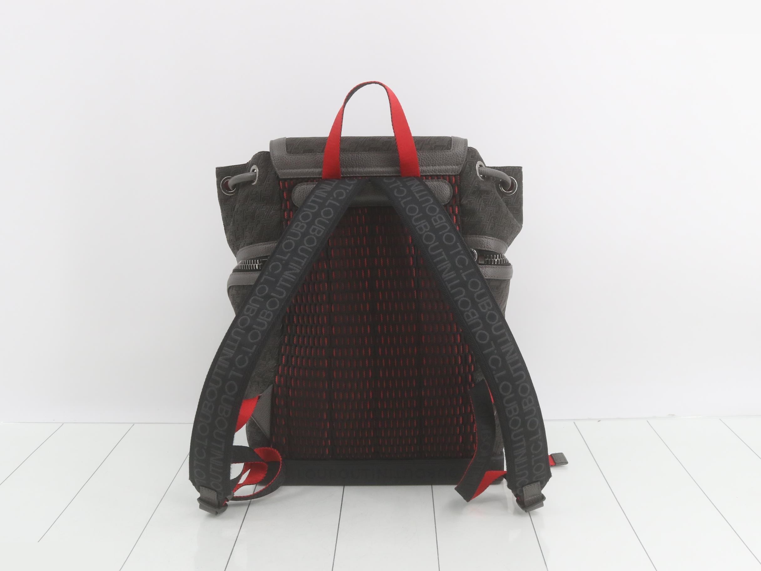EXPLORAFUNK S Black Leather Backpack — view 2
