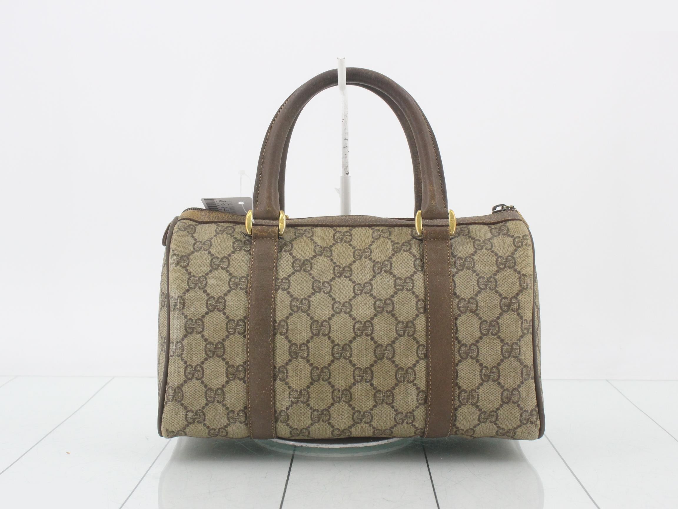 Vintage PVC Boston bag — view 2