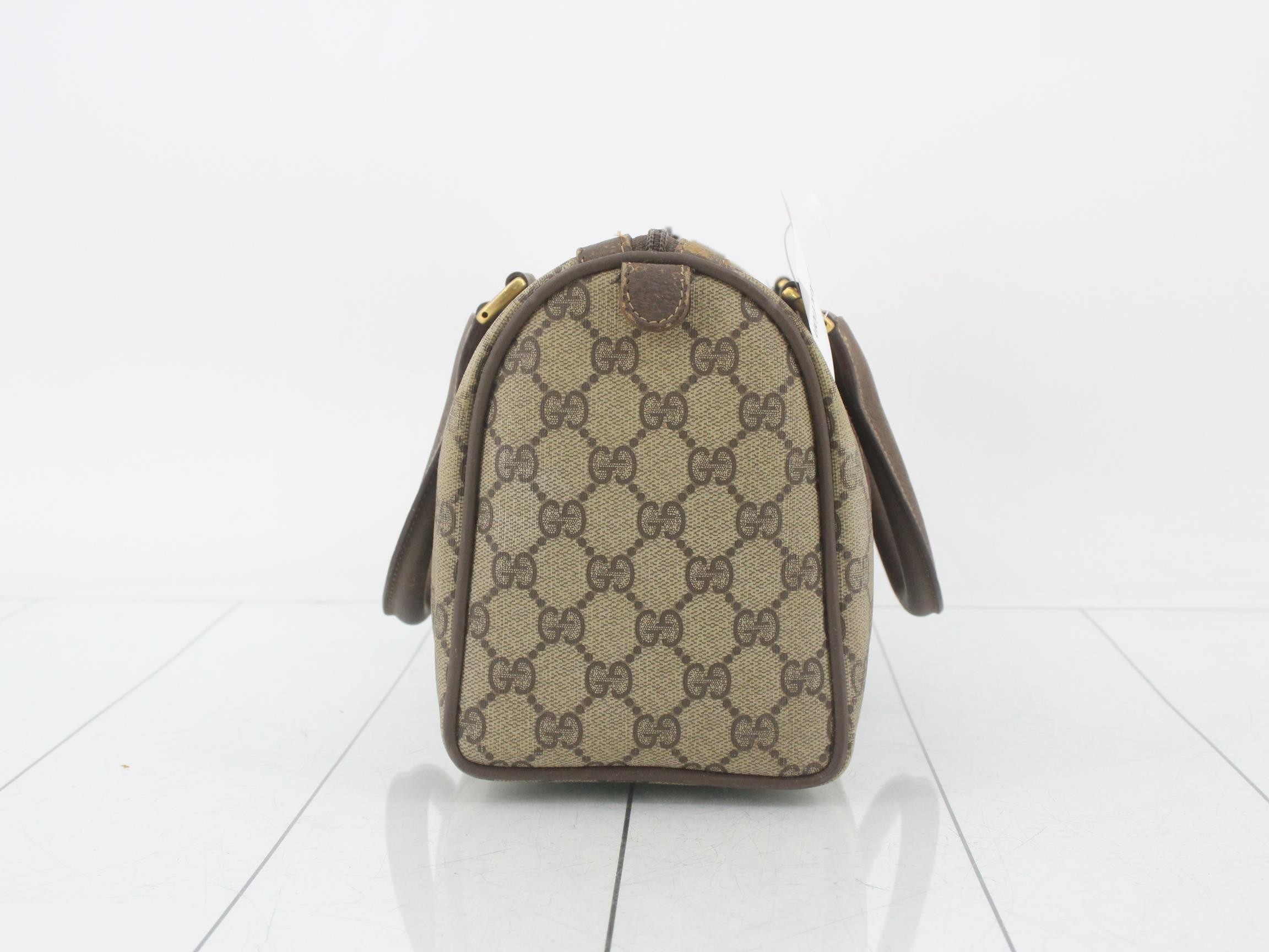 Vintage PVC Boston bag — view 3
