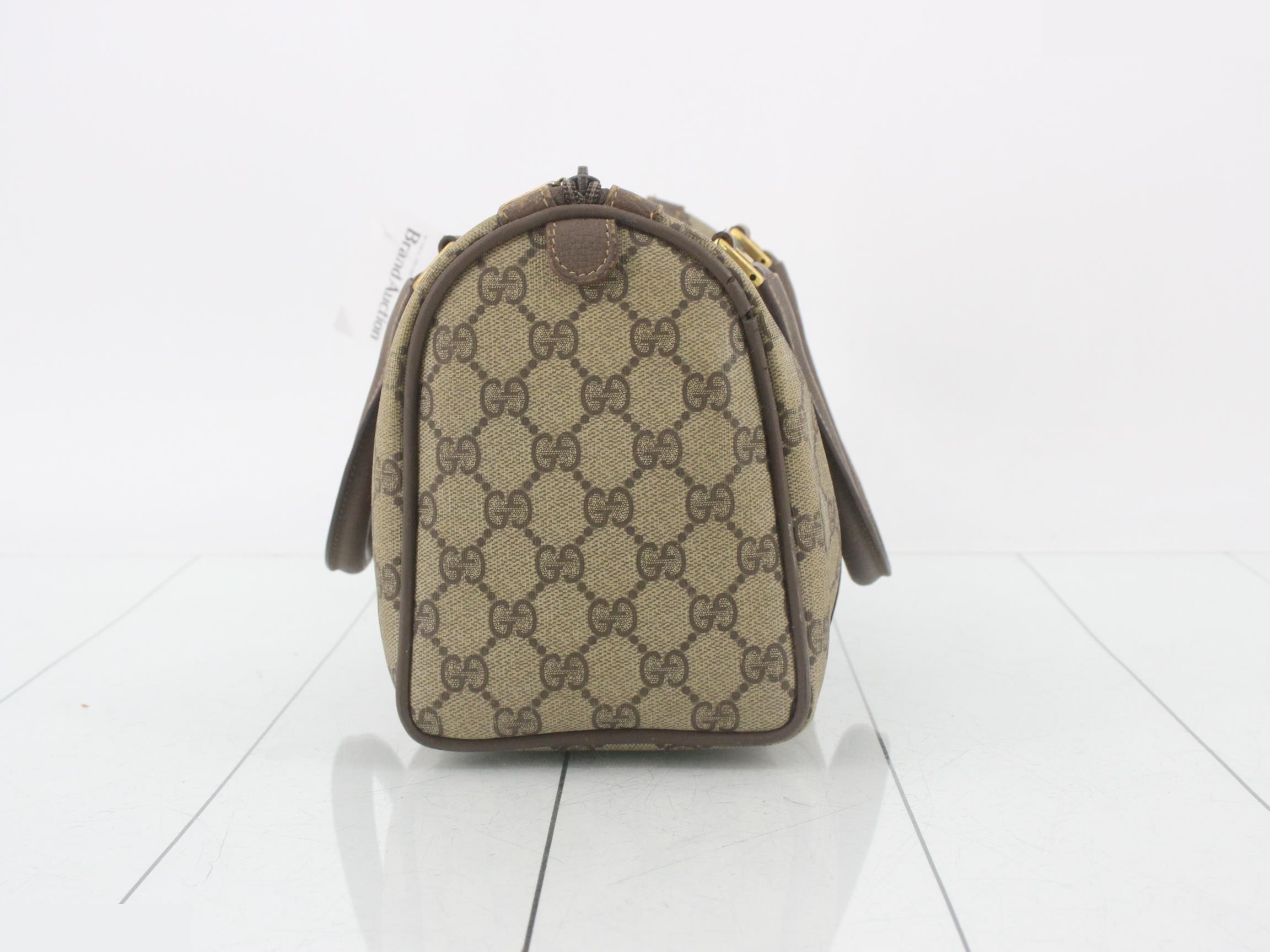 Vintage PVC Boston bag — view 4