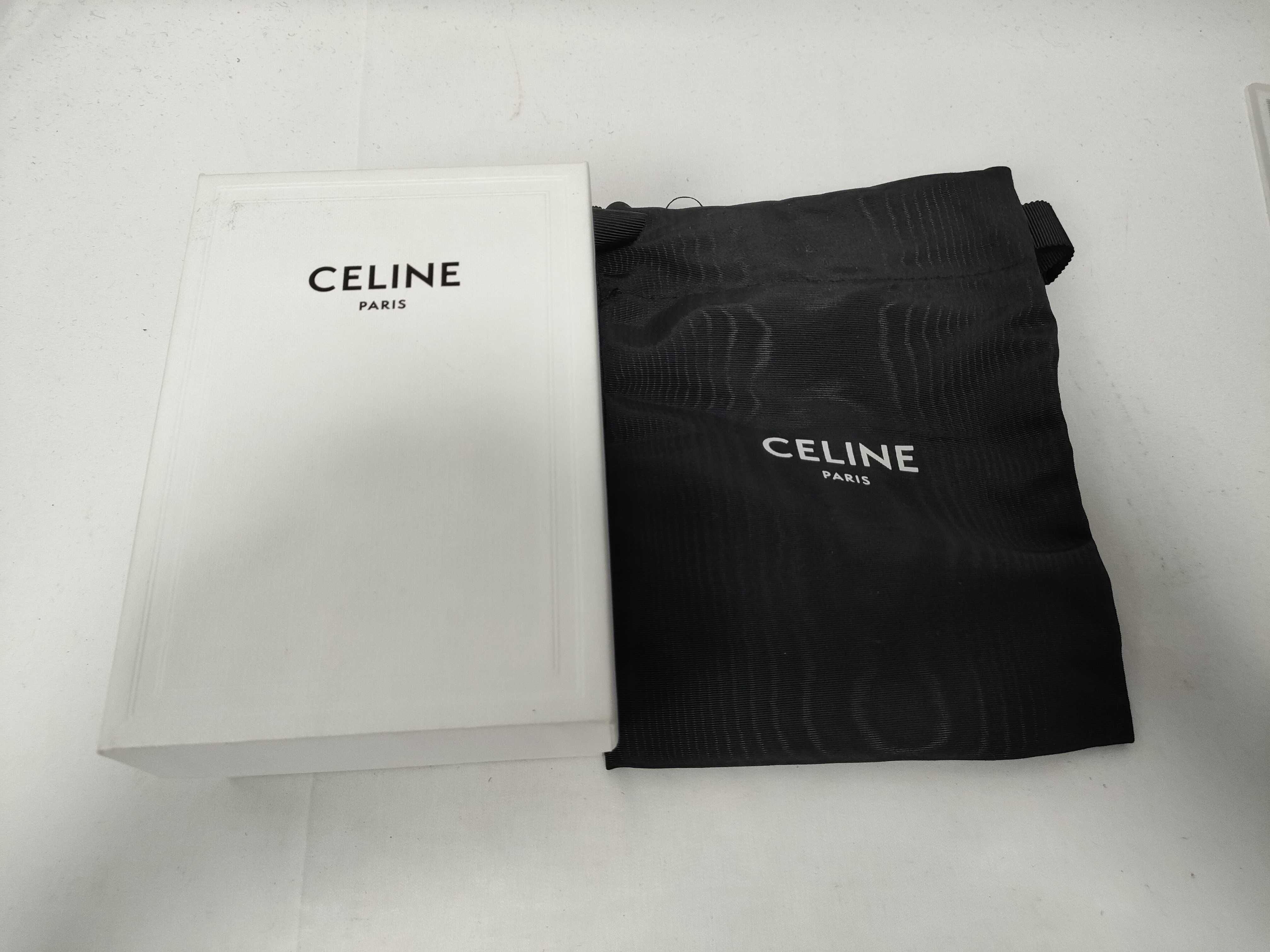 Small Flap Celine Trifold Wallet Brown Wallet — view 14