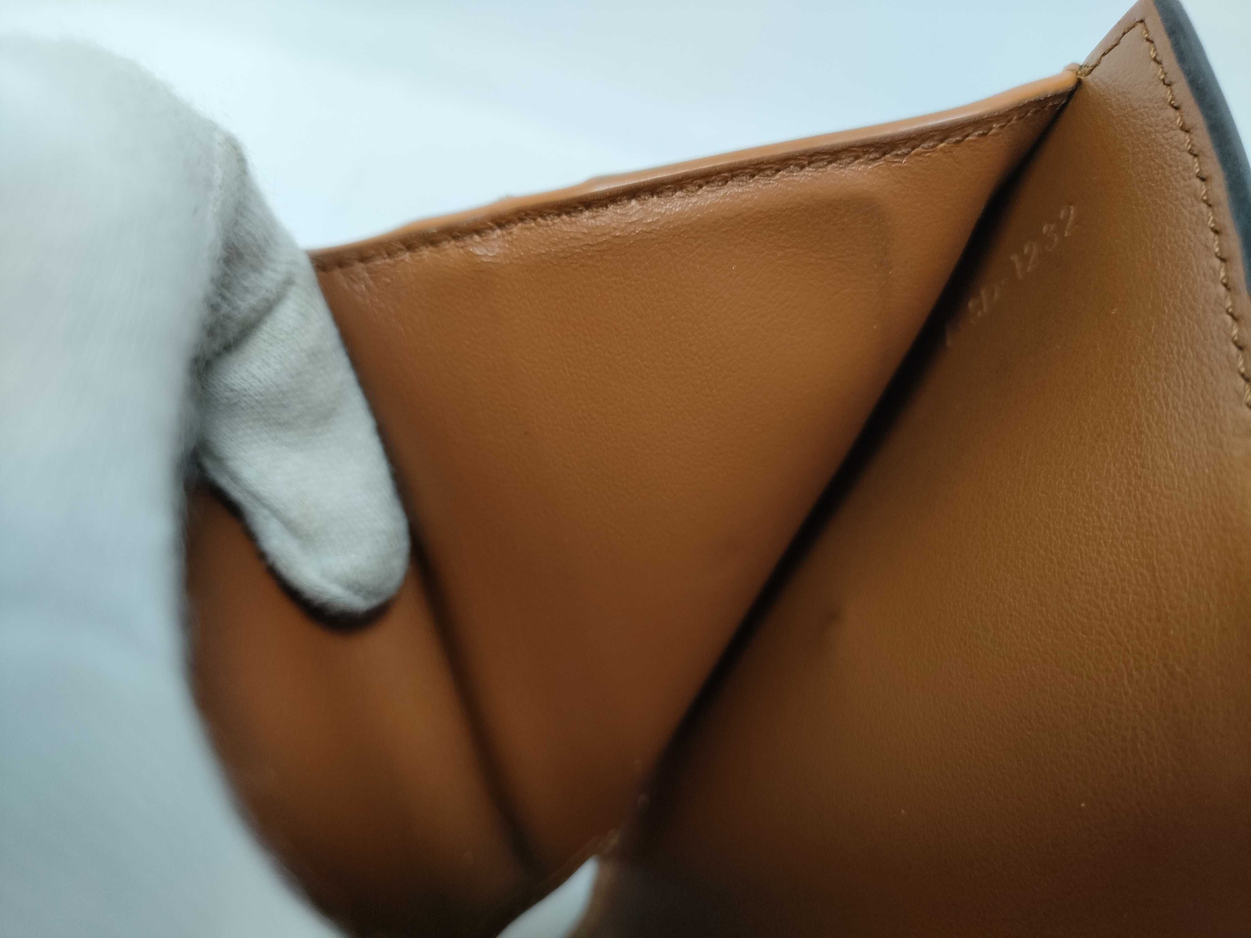 Small Flap Celine Trifold Wallet Brown Wallet — view 10