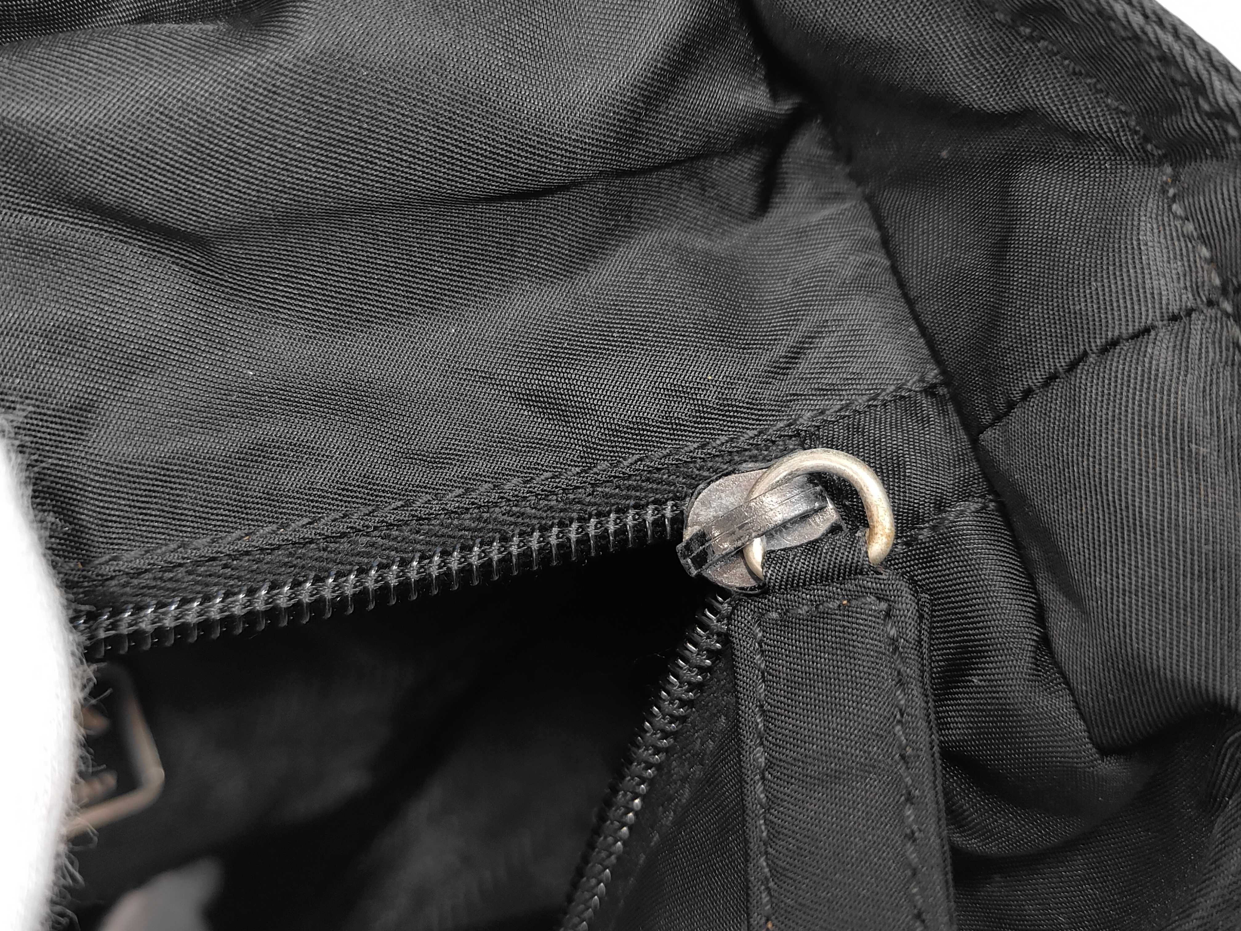 Nylon Tote Bag, Black Tote Bag — view 10