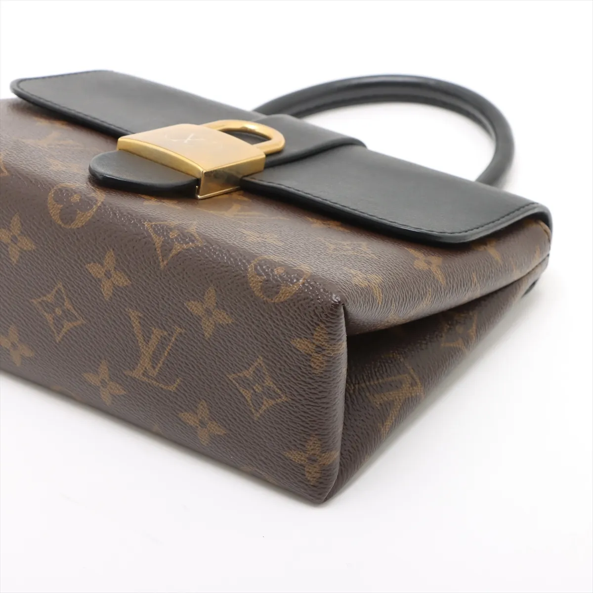 Monogram x Leather Rocky BB M44141 Brown x Black RFID reaction available — view 3