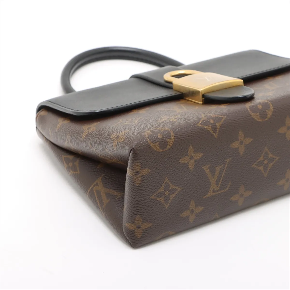 Monogram x Leather Rocky BB M44141 Brown x Black RFID reaction available — view 4
