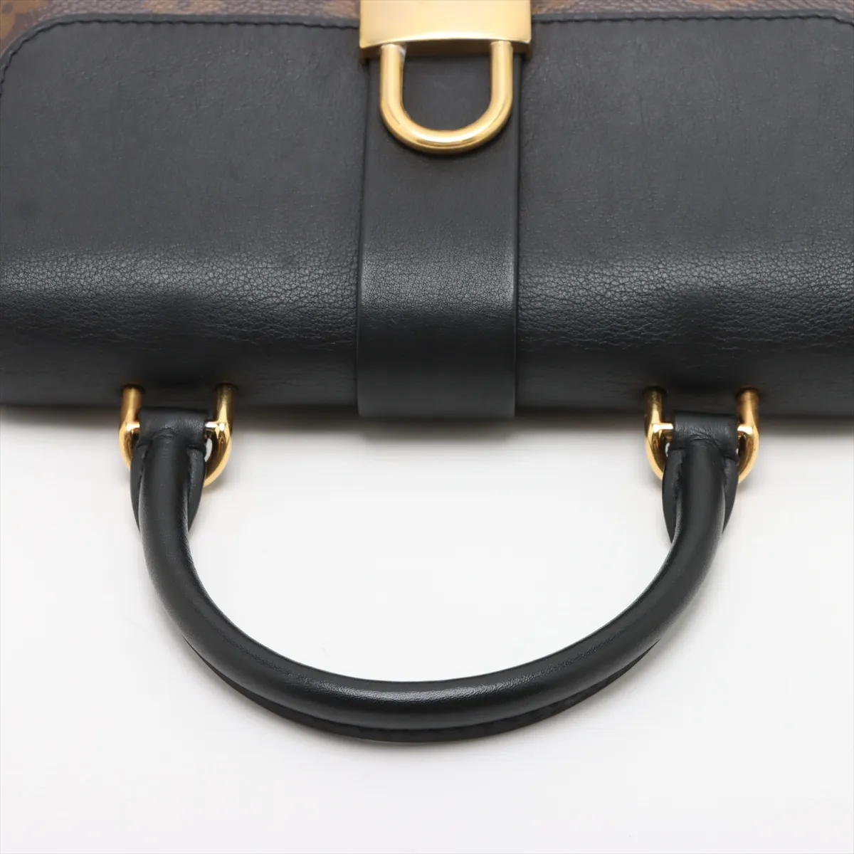 Monogram x Leather Rocky BB M44141 Brown x Black RFID reaction available — view 5