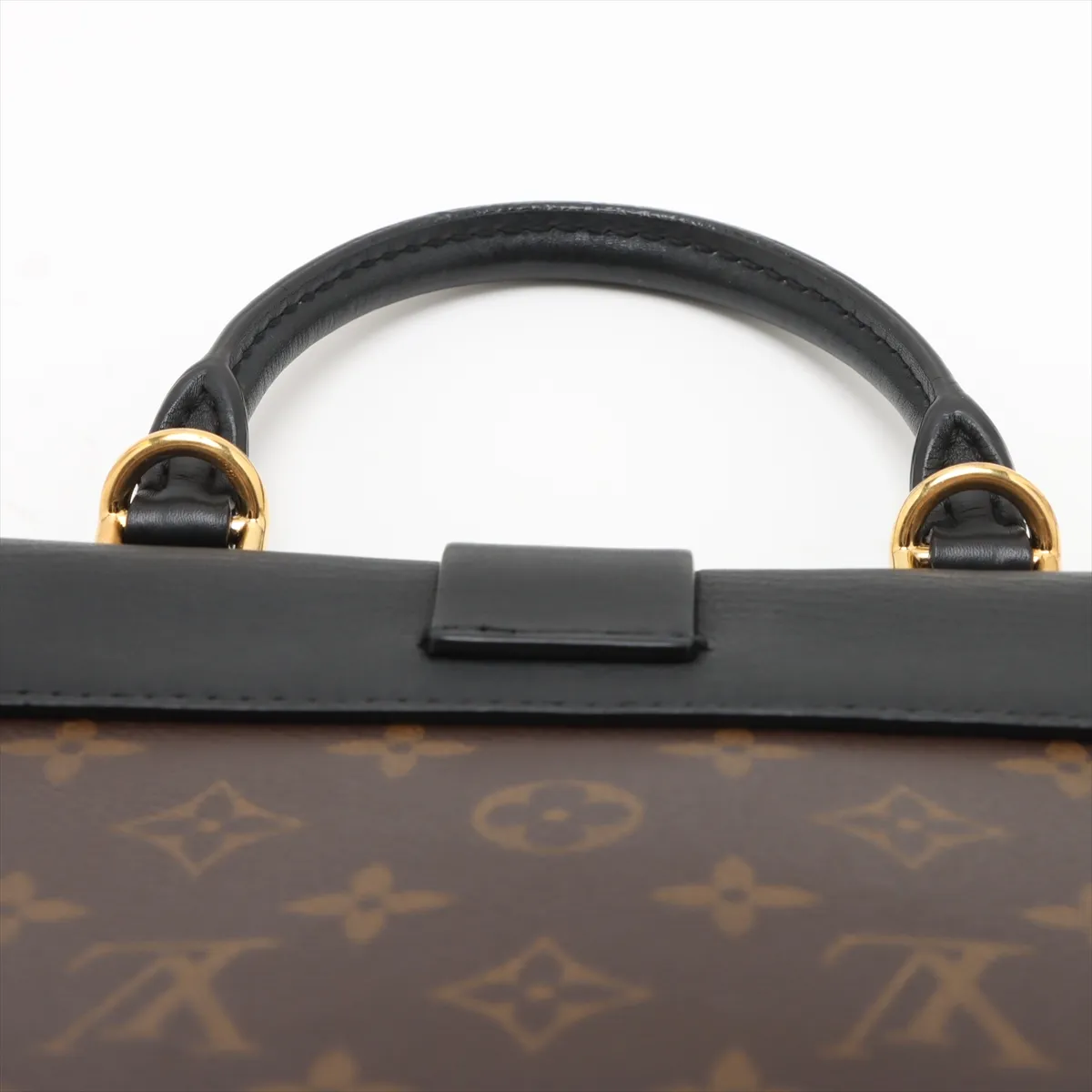 Monogram x Leather Rocky BB M44141 Brown x Black RFID reaction available — view 6