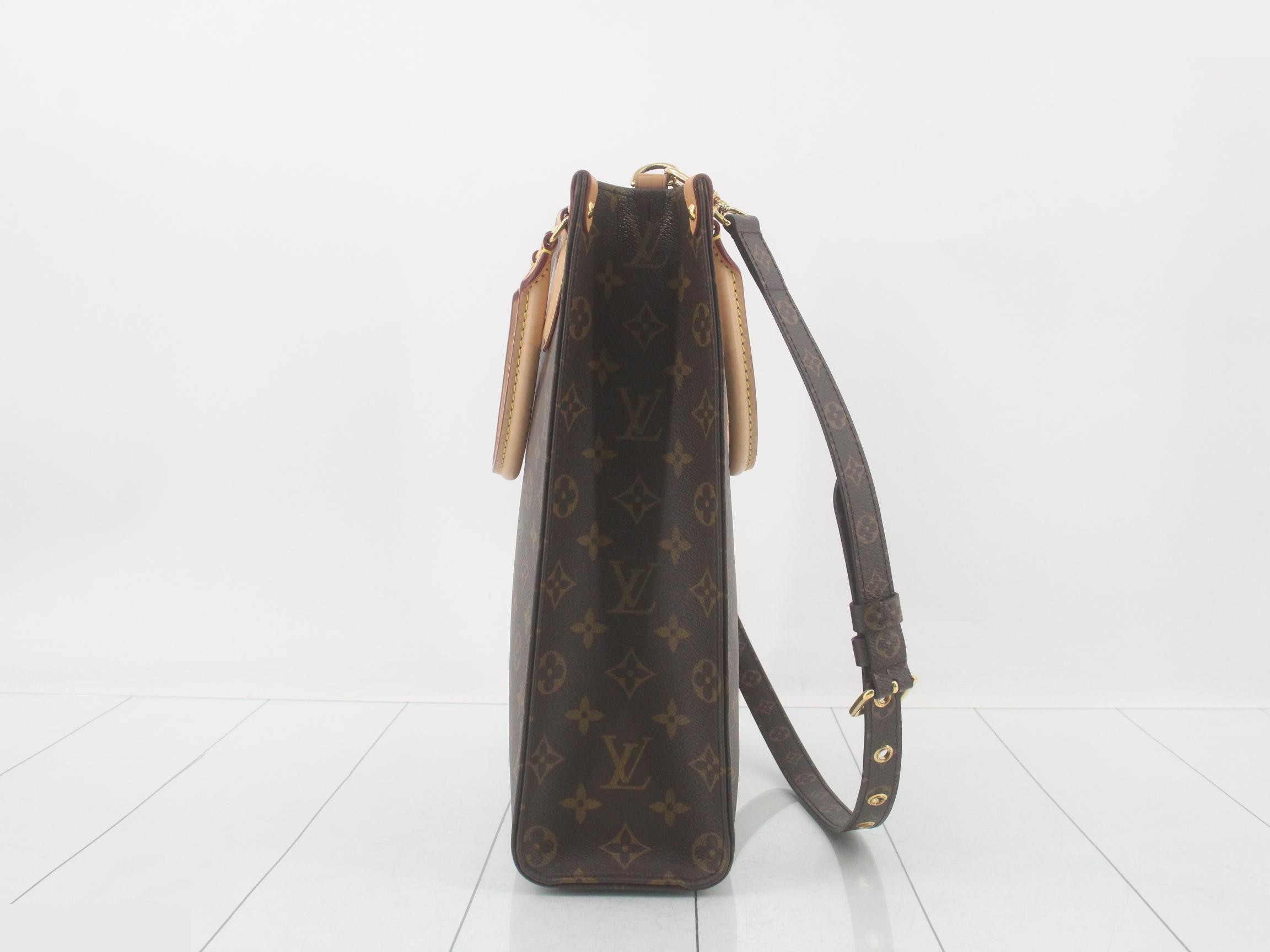 Monogram Sac Plat PM 2-Way Shoulder — view 3