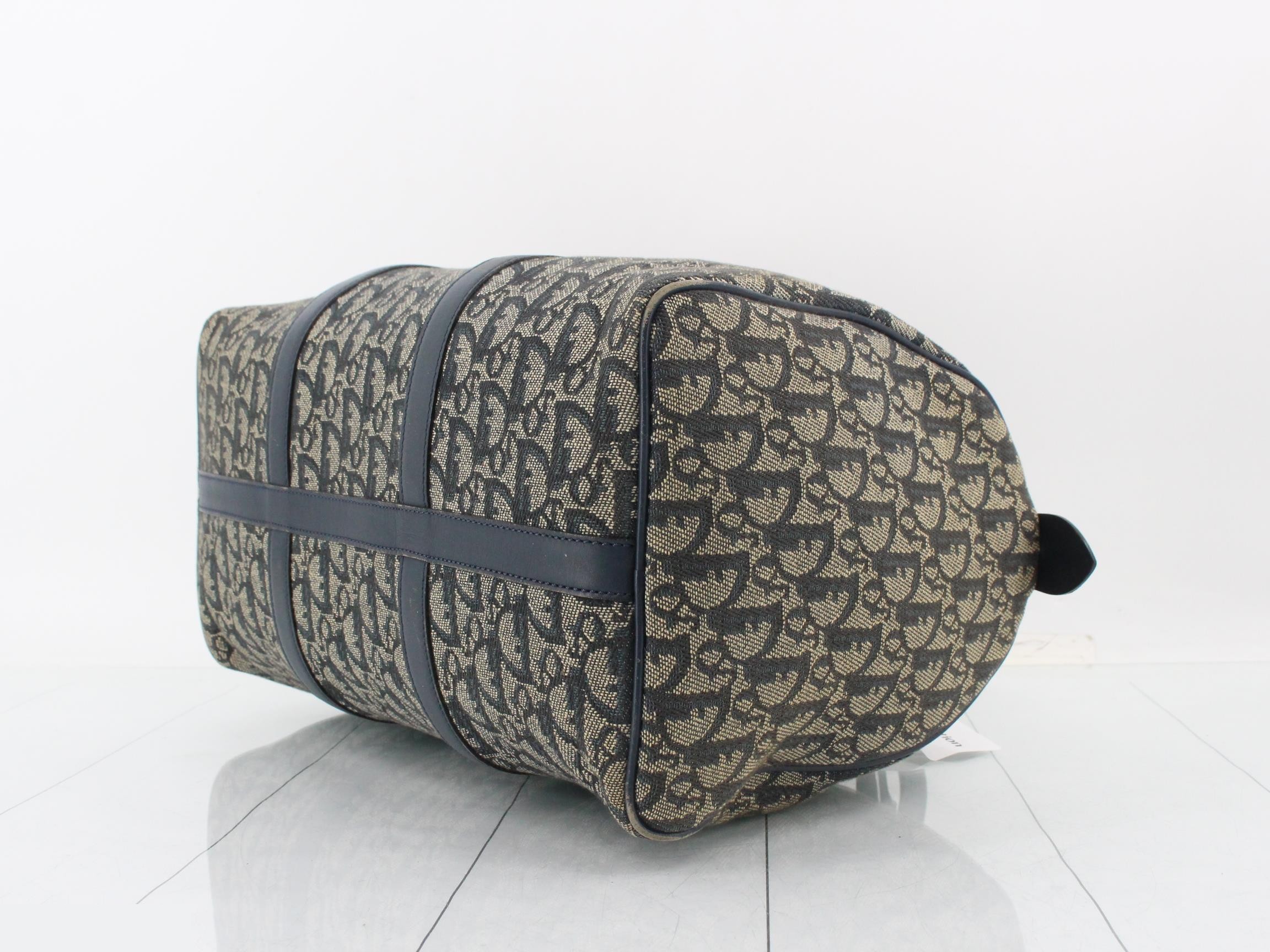 Trotter Boston Bag, Navy — view 6