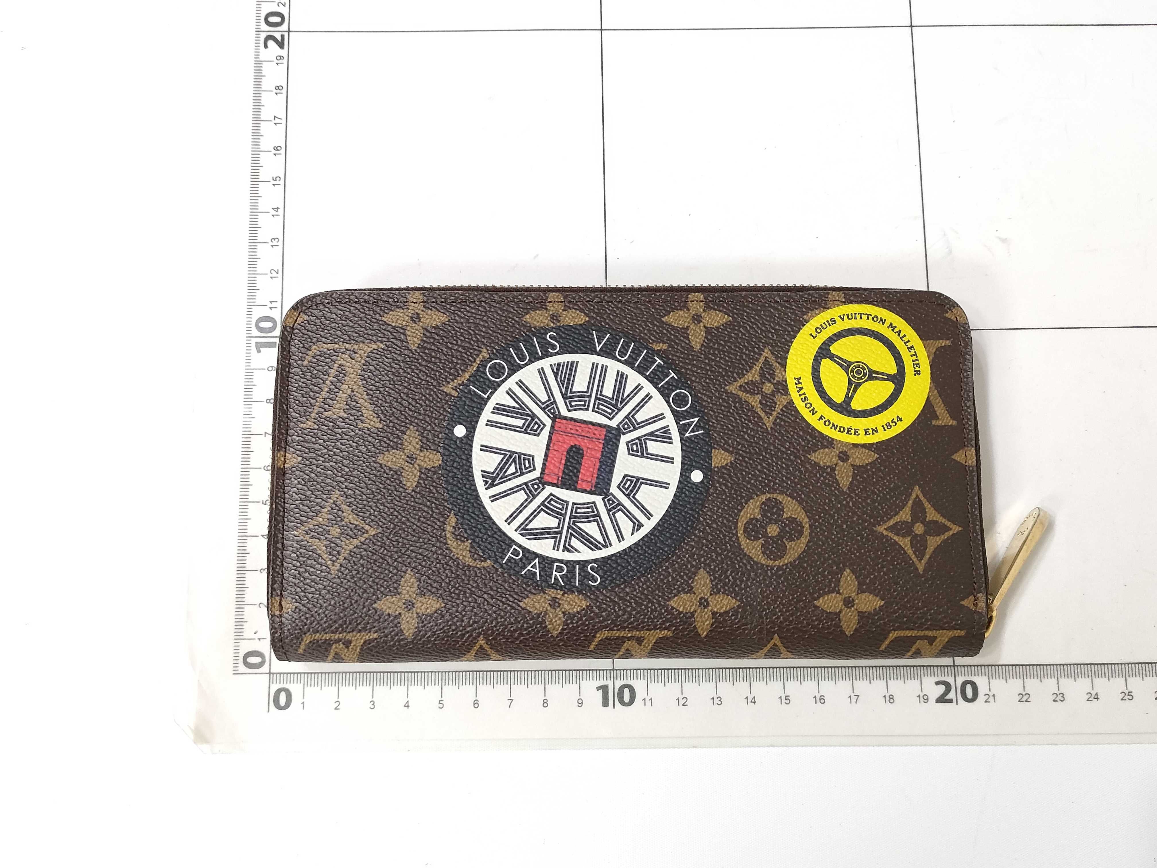 Monogram Round Zip World Tour Wallet — view 2