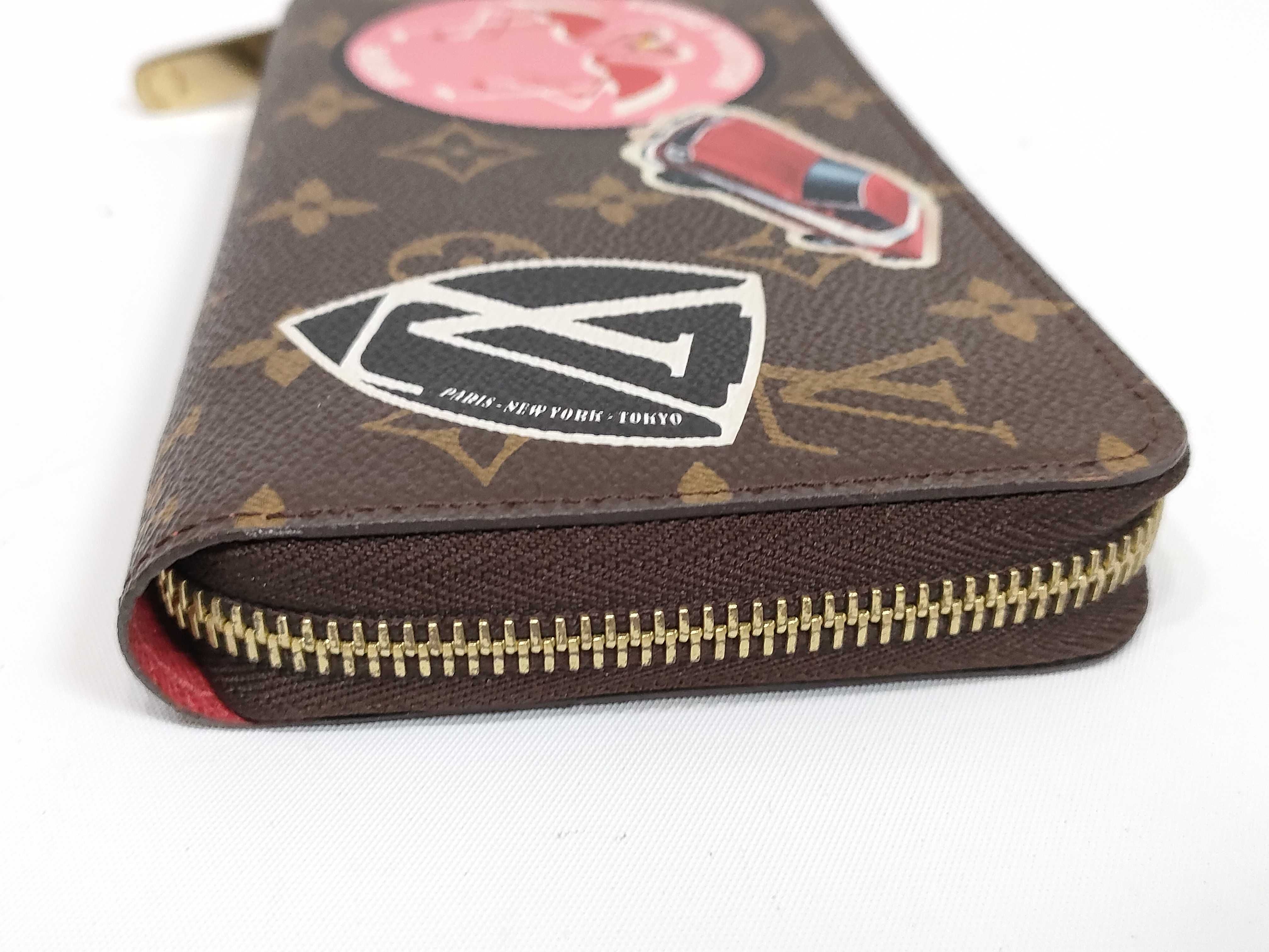 Monogram Round Zip World Tour Wallet — view 5