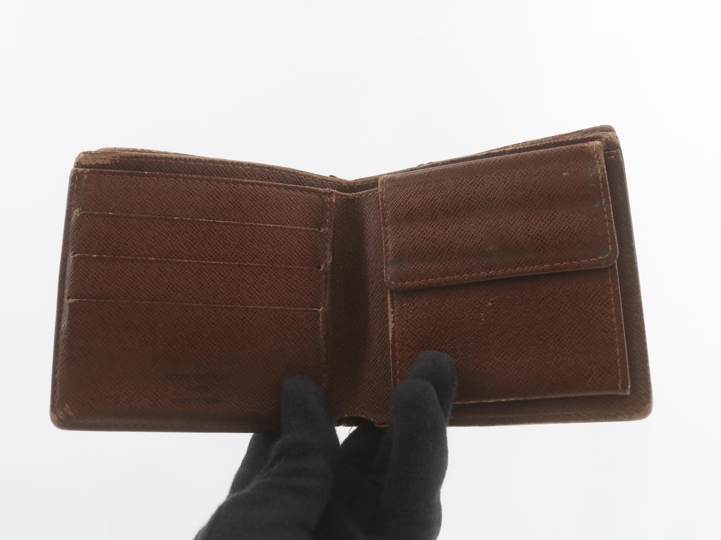 Monogram Porte-Billet Card Credit Monnaie Bi-fold Wallet — view 4