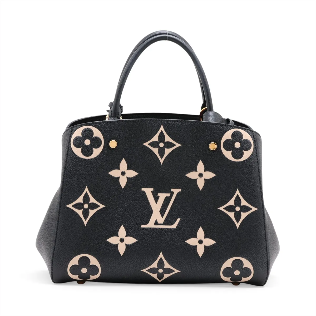 Bicolor Monogram Empreinte Montaigne MM M45499 TJ4270 Black (RFID detected) — view 2