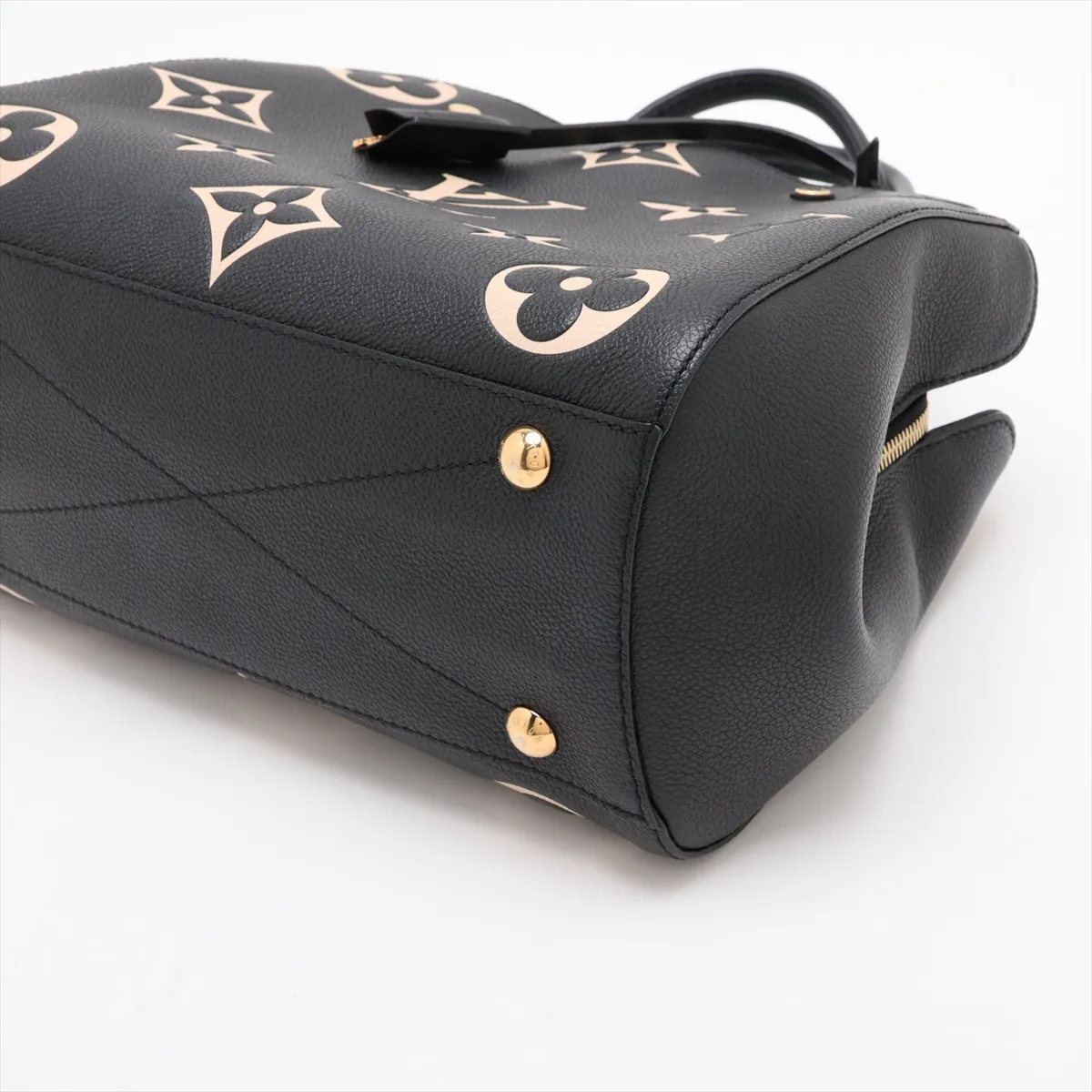 Bicolor Monogram Empreinte Montaigne MM M45499 TJ4270 Black (RFID detected) — view 3