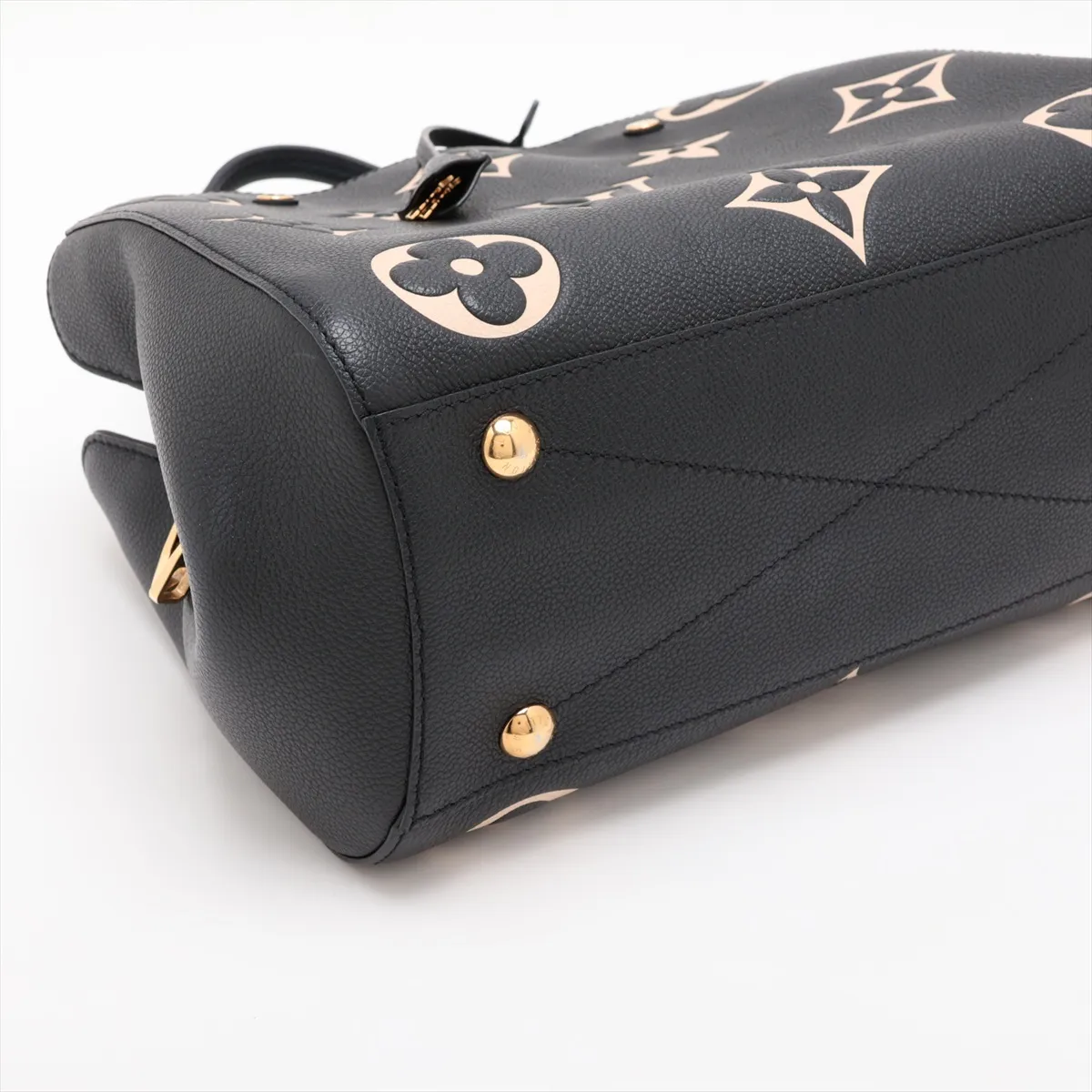 Bicolor Monogram Empreinte Montaigne MM M45499 TJ4270 Black (RFID detected) — view 4