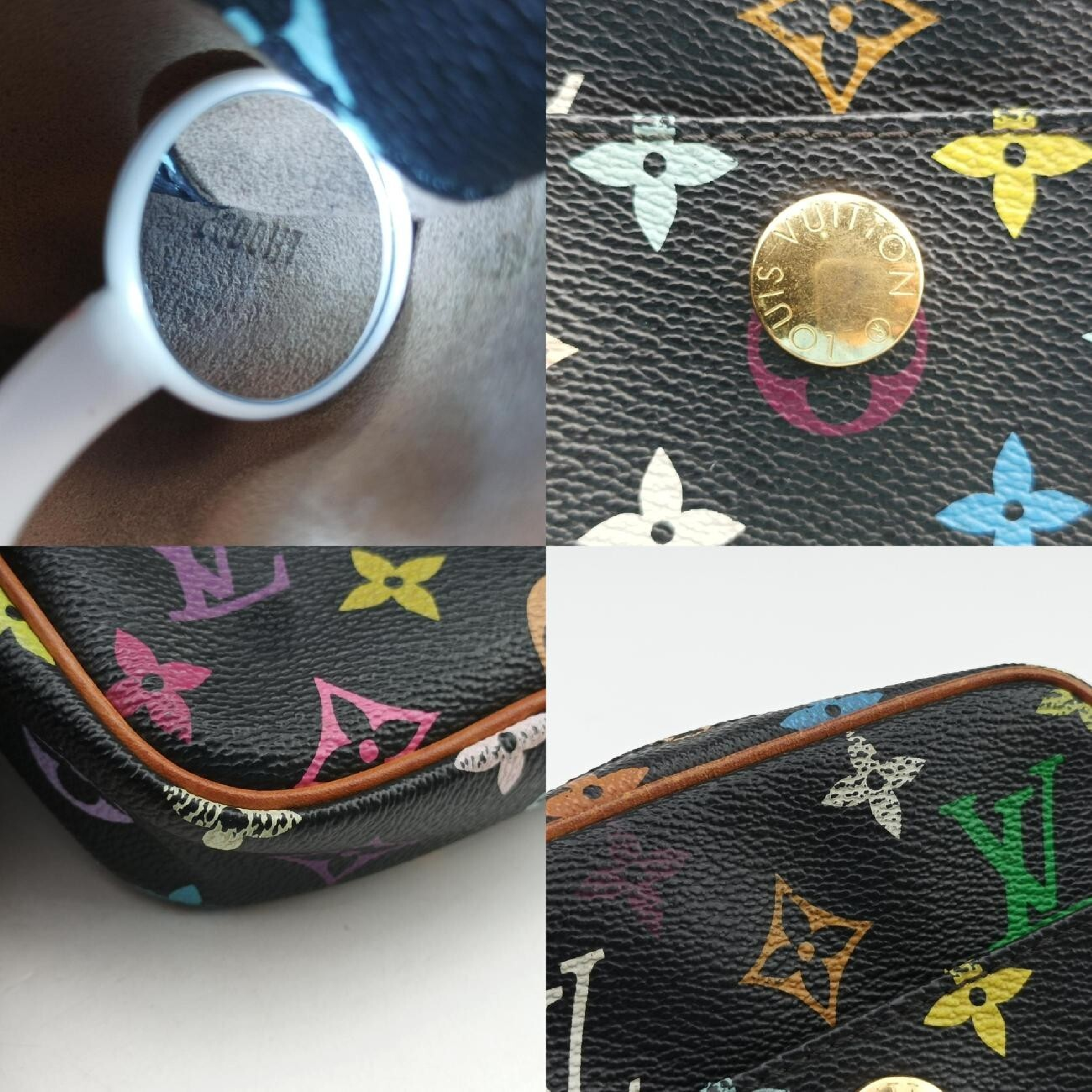 Lift Noir Monogram Multicolor M40056 TH0095 Shoulder Bag — view 8