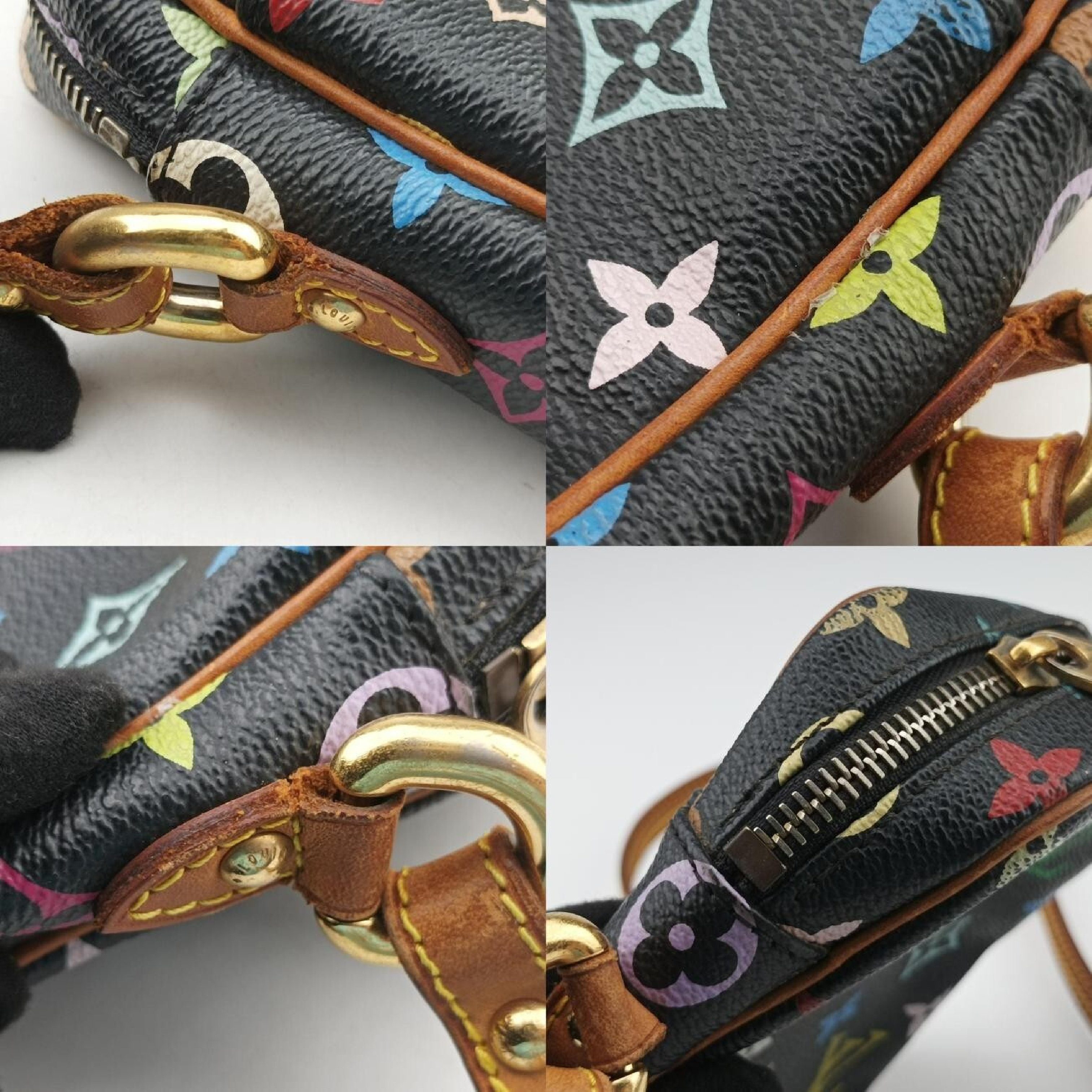 Lift Noir Monogram Multicolor M40056 TH0095 Shoulder Bag — view 9