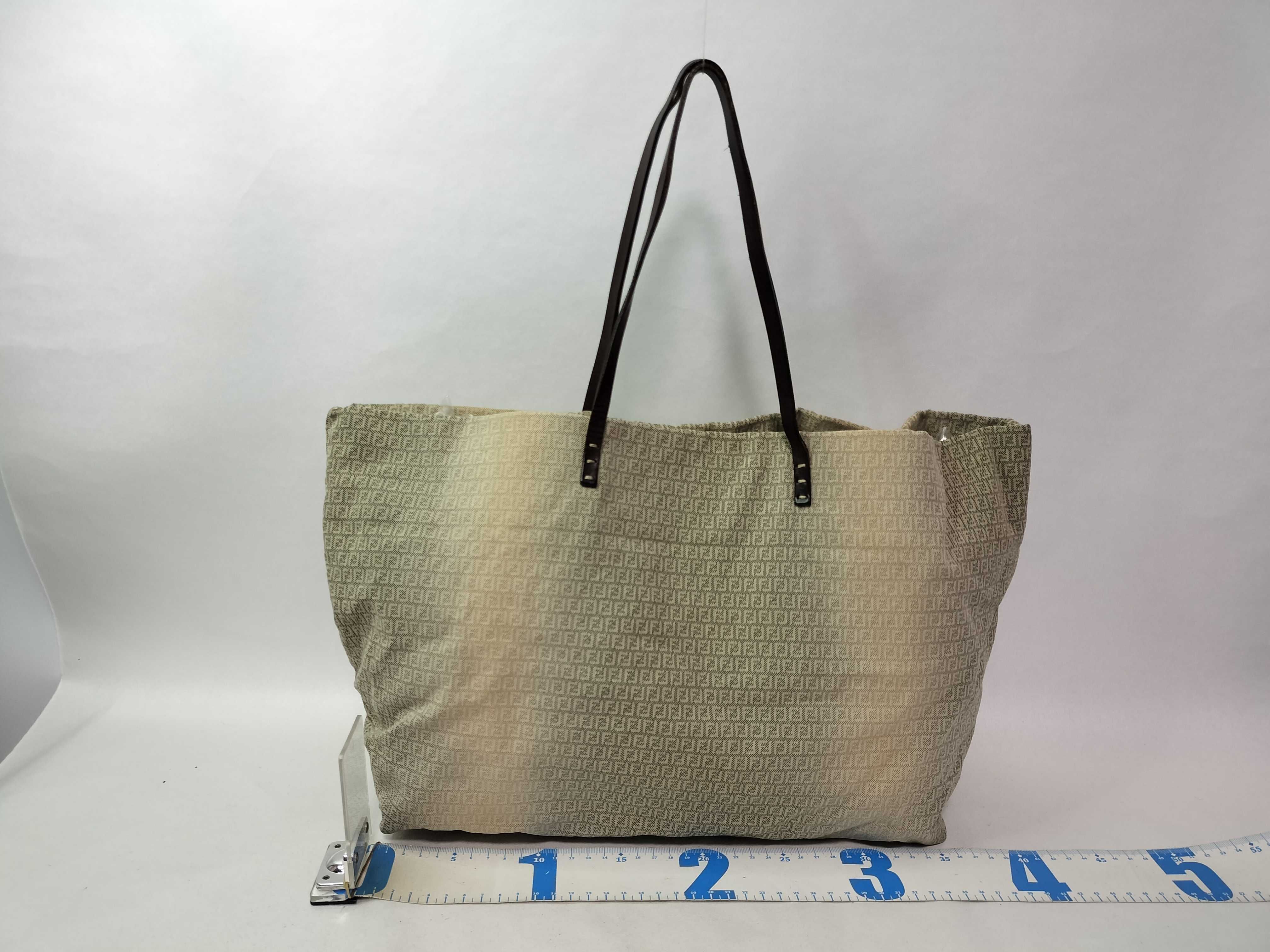 Zucca pattern canvas tote bag — view 2
