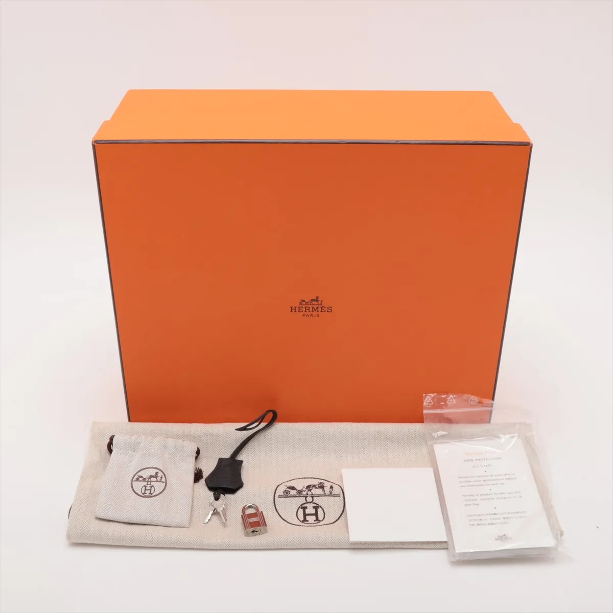 [Individually packaged] Hermes Birkin 25 Letournée Togo Black Silver Hardware T: 2015 — view 11