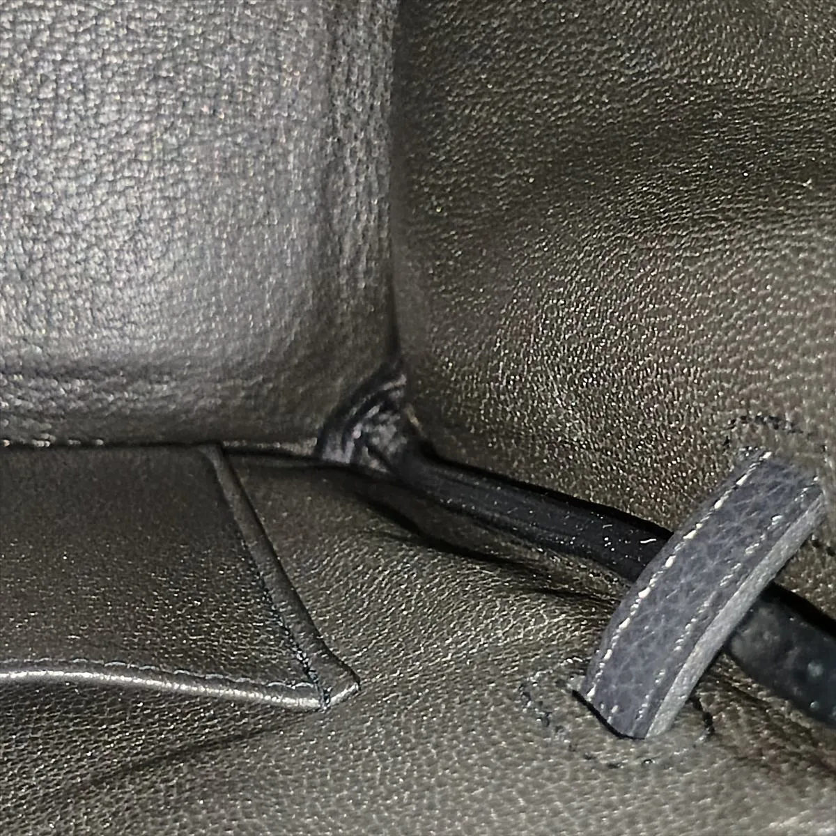 [Individually packaged] Hermes Birkin 25 Letournée Togo Black Silver Hardware T: 2015 — view 12