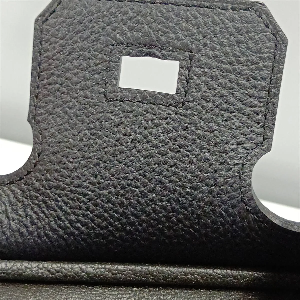 [Individually packaged] Hermes Birkin 25 Letournée Togo Black Silver Hardware T: 2015 — view 14
