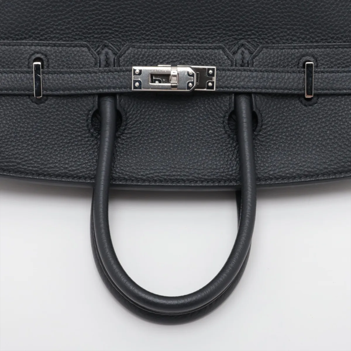 [Individually packaged] Hermes Birkin 25 Letournée Togo Black Silver Hardware T: 2015 — view 5