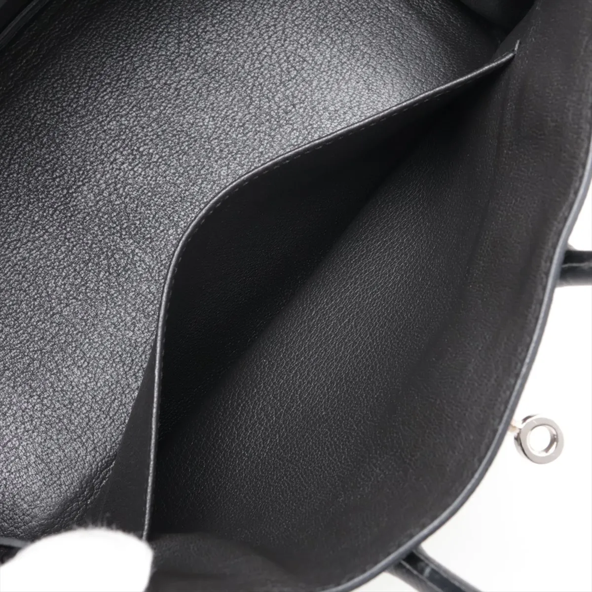 [Individually packaged] Hermes Birkin 25 Letournée Togo Black Silver Hardware T: 2015 — view 8