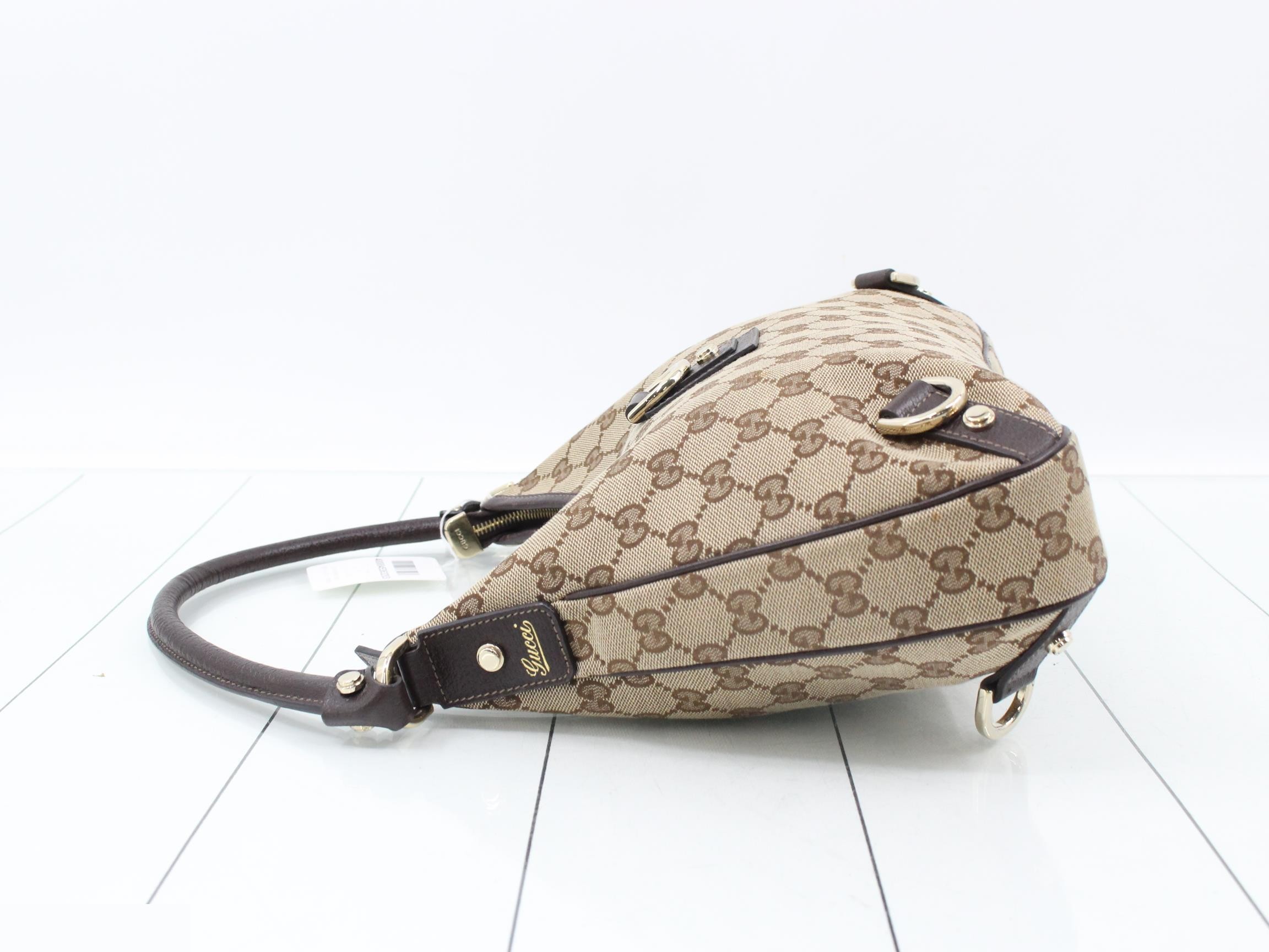 Abby GG Canvas Handbag — view 4