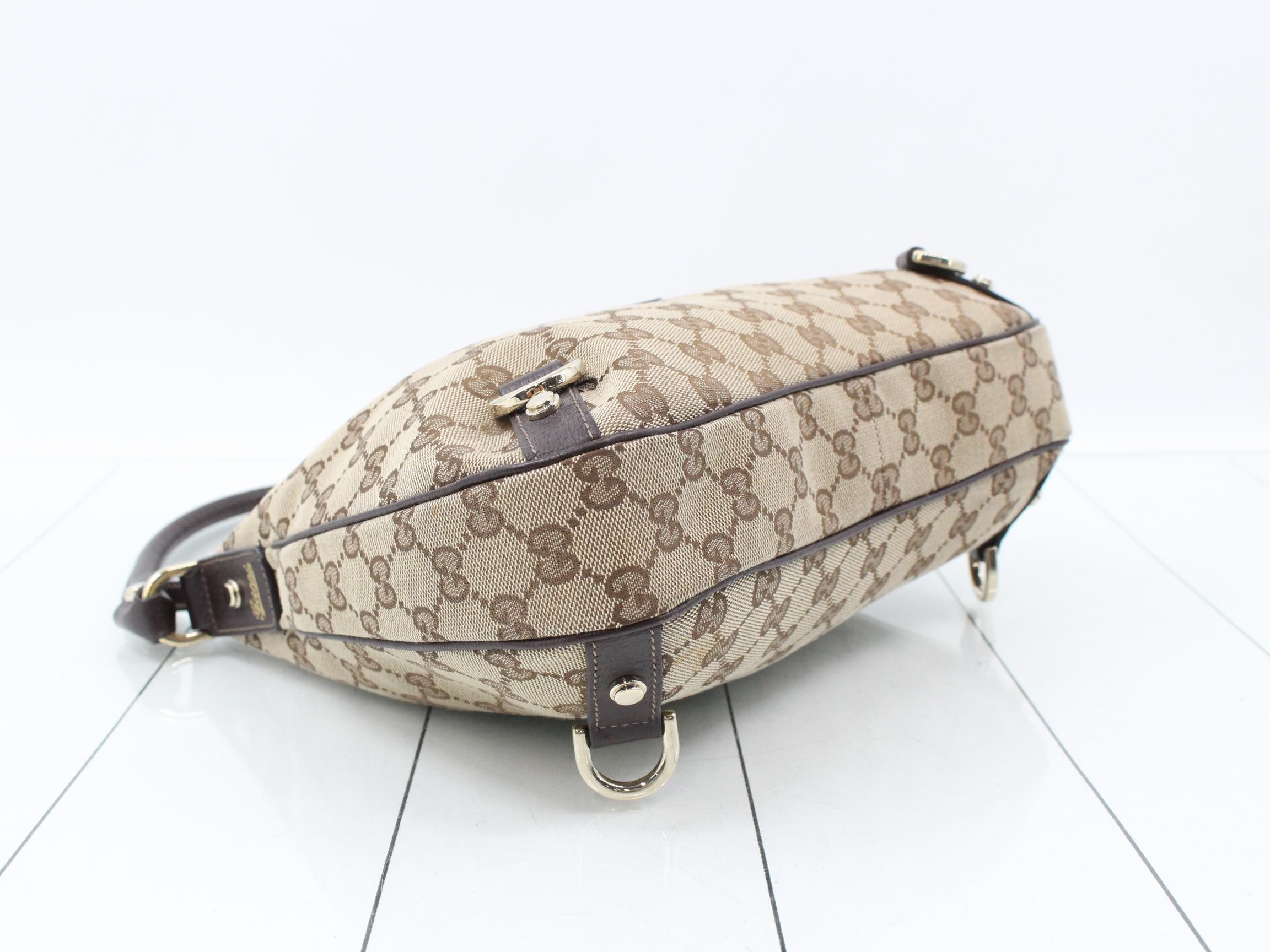 Abby GG Canvas Handbag — view 5