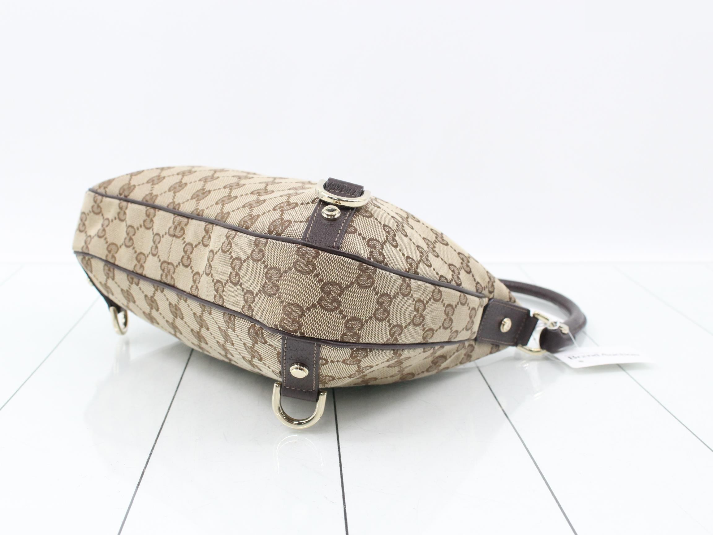 Abby GG Canvas Handbag — view 6