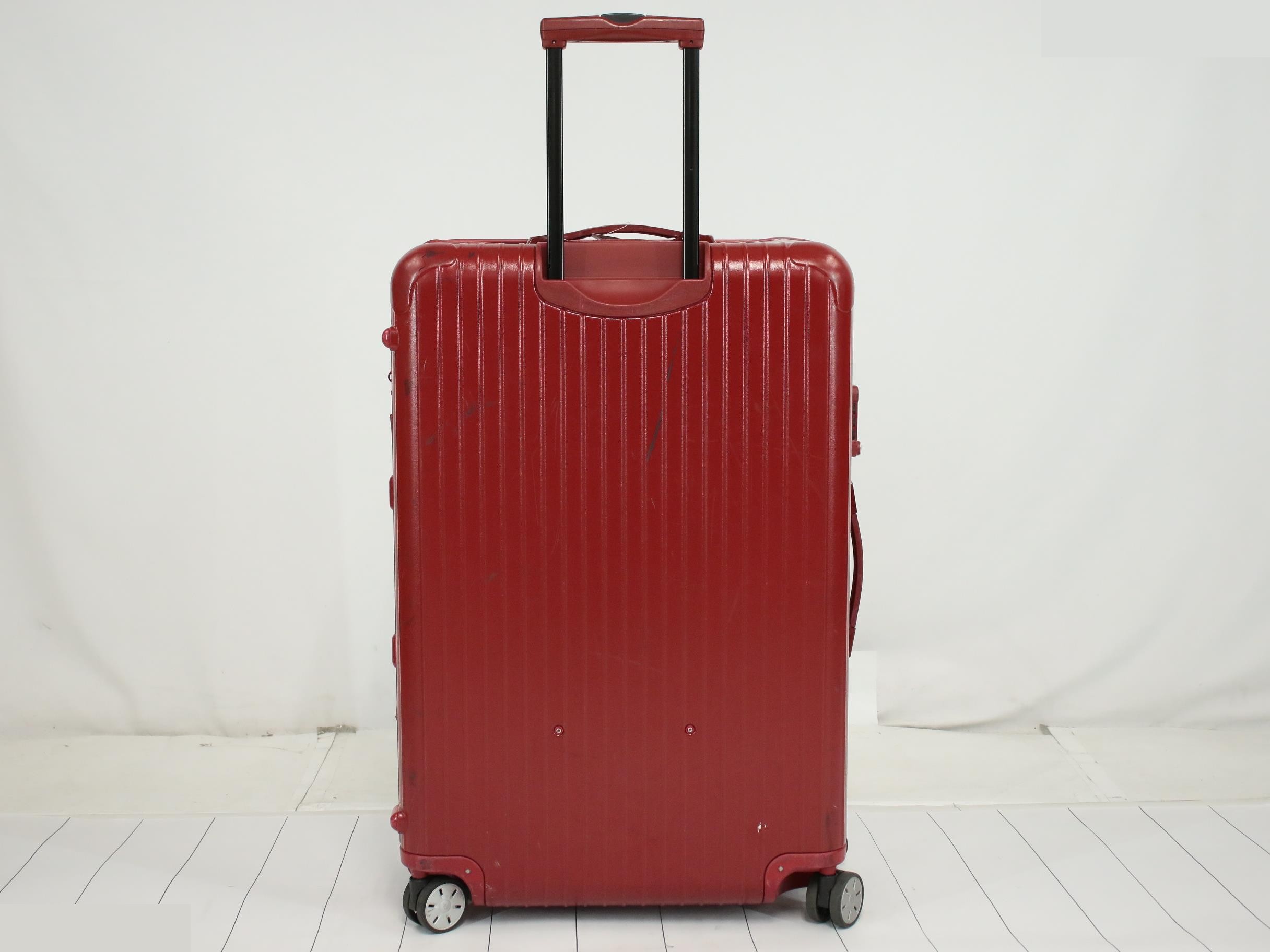 Salsa Polycarbonate Suitcase Red — view 2