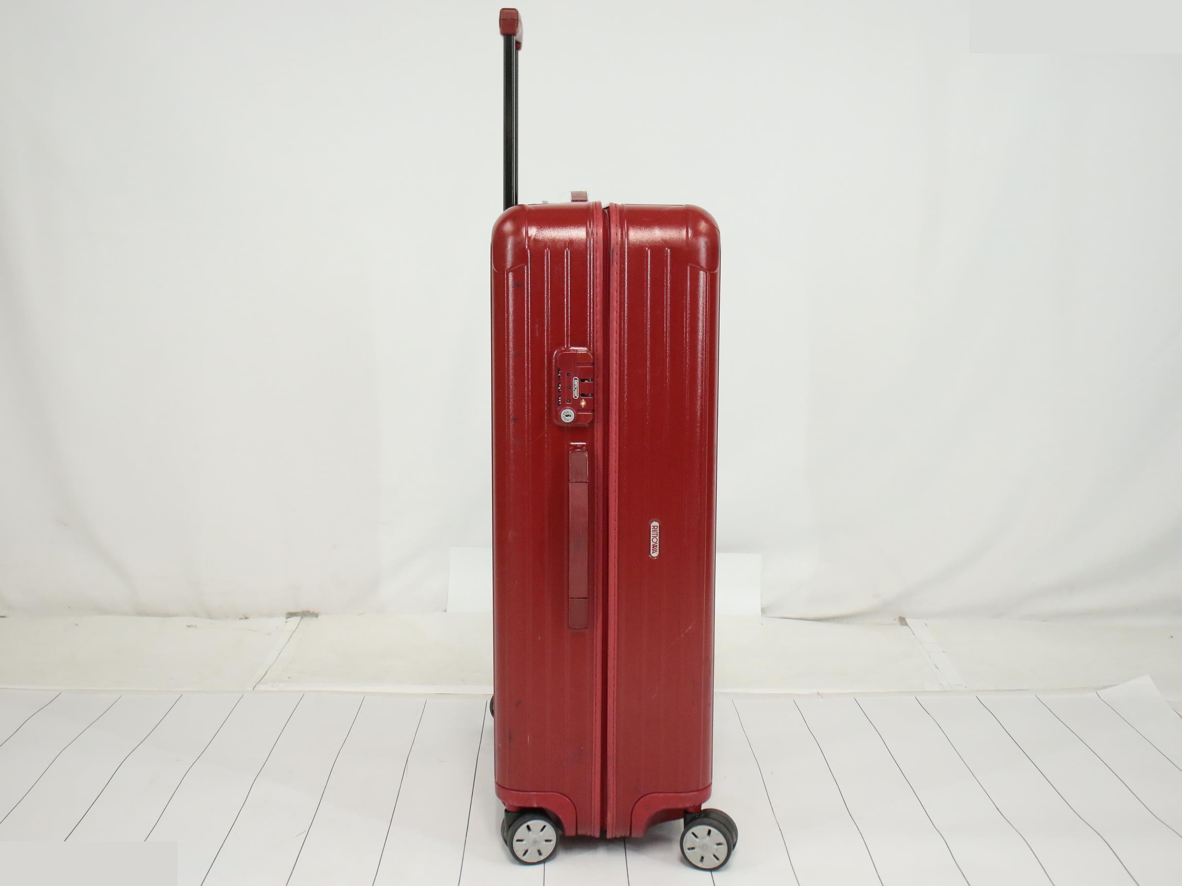 Salsa Polycarbonate Suitcase Red — view 4