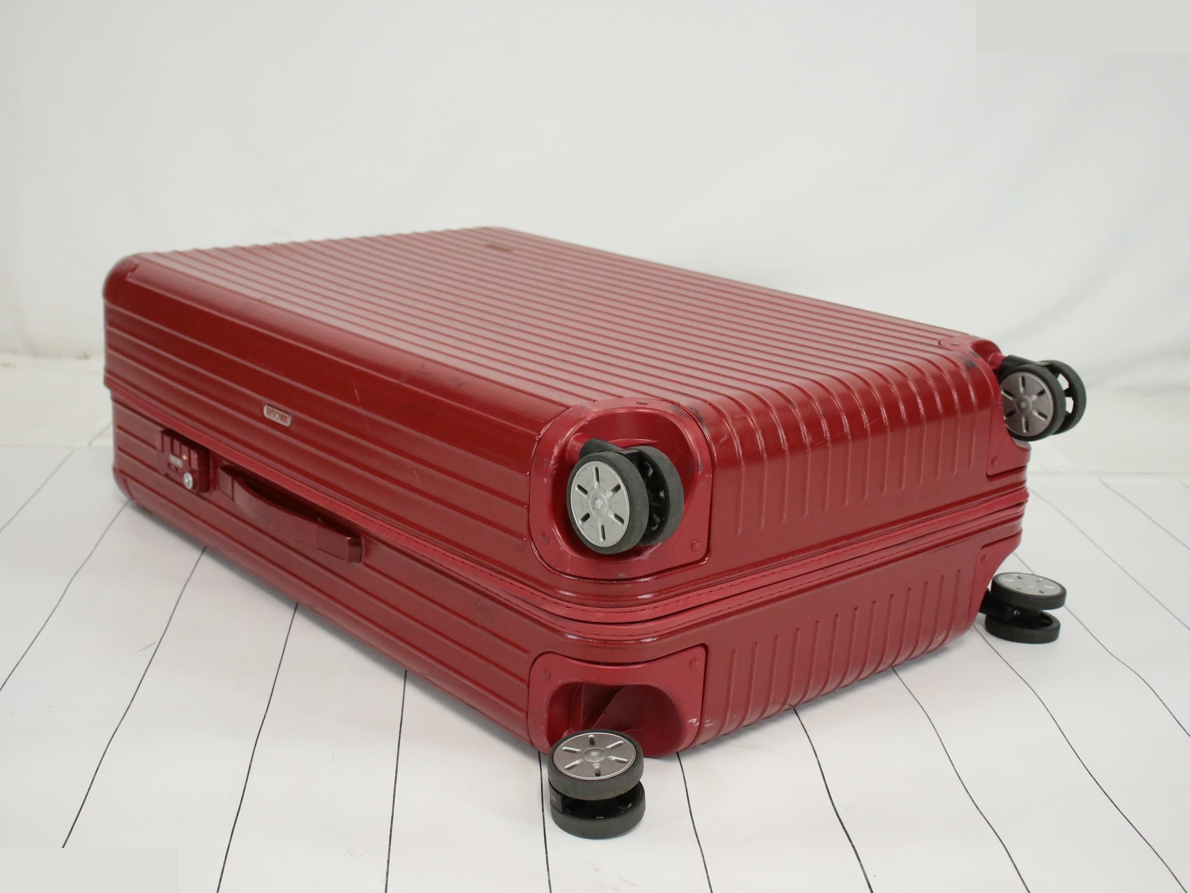 Salsa Polycarbonate Suitcase Red — view 5