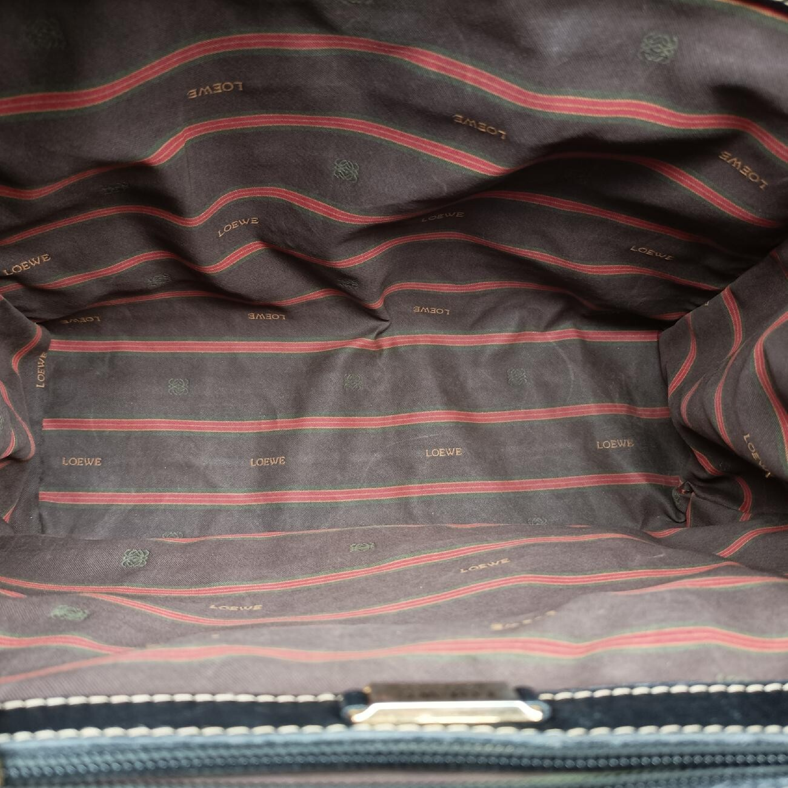 Velázquez Brown x Black Leather Handbag — view 6